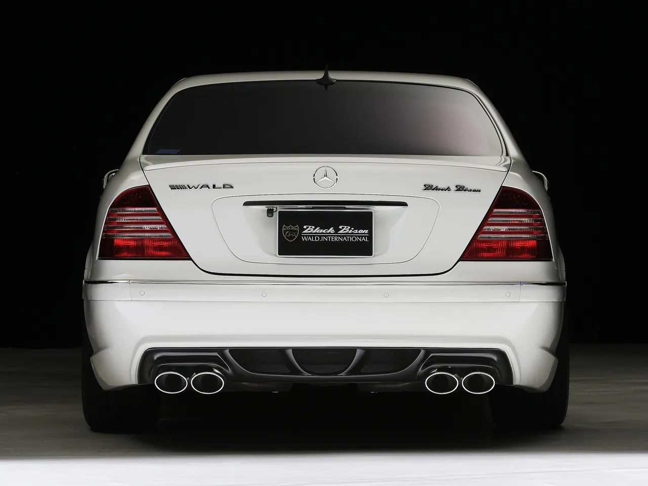 Wald Mercedes-Benz S-Class W220 Black Bison (2003) - Rear