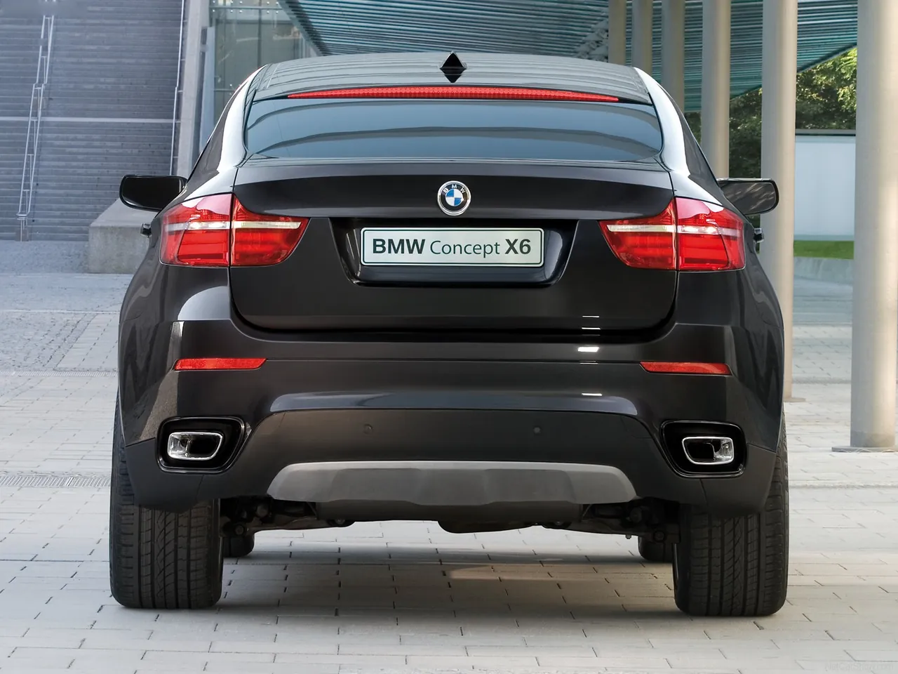 BMW X6 Concept (2007) – zezadu