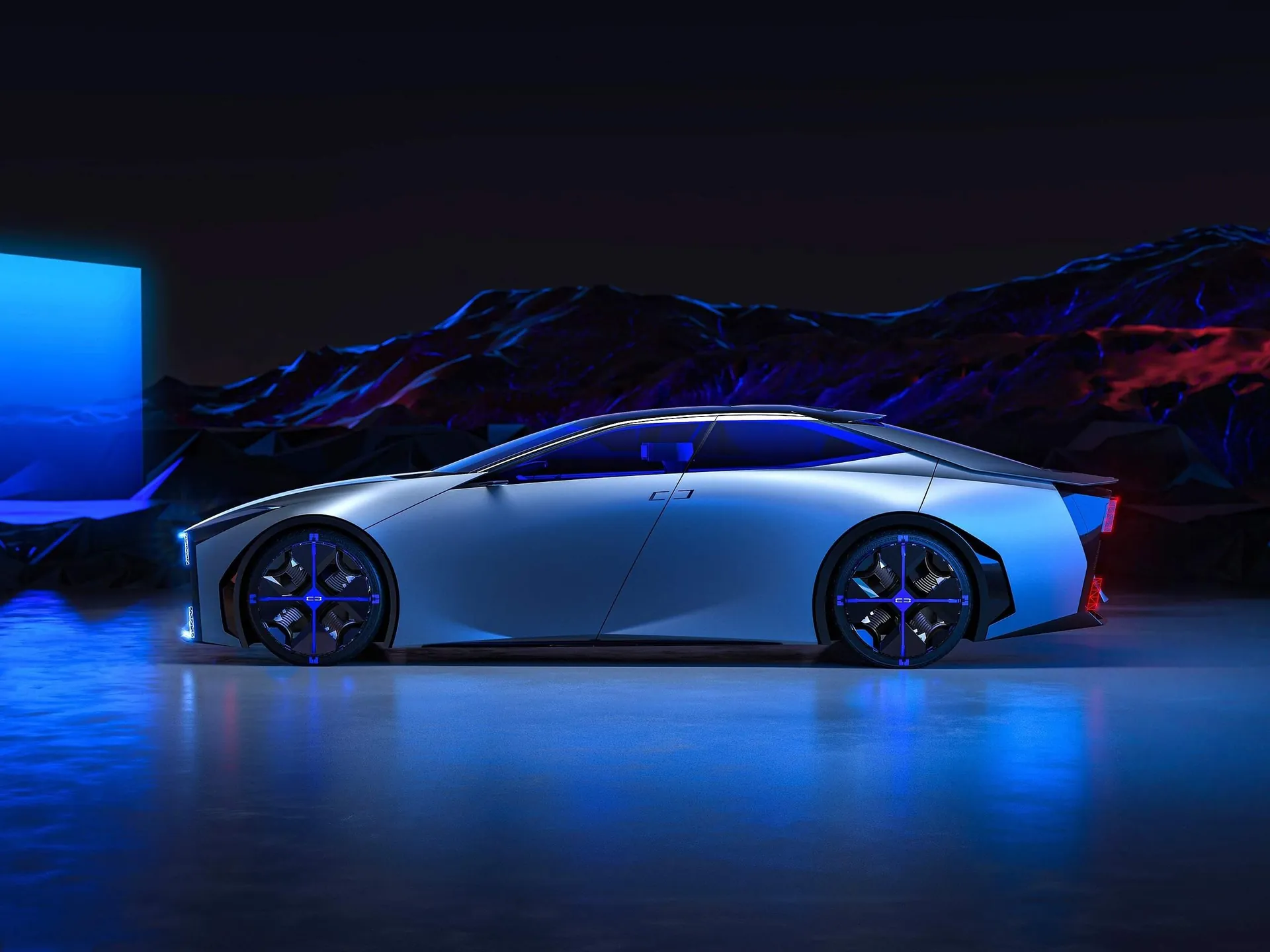 Qoros Milestone Concept (2020) – boční profil