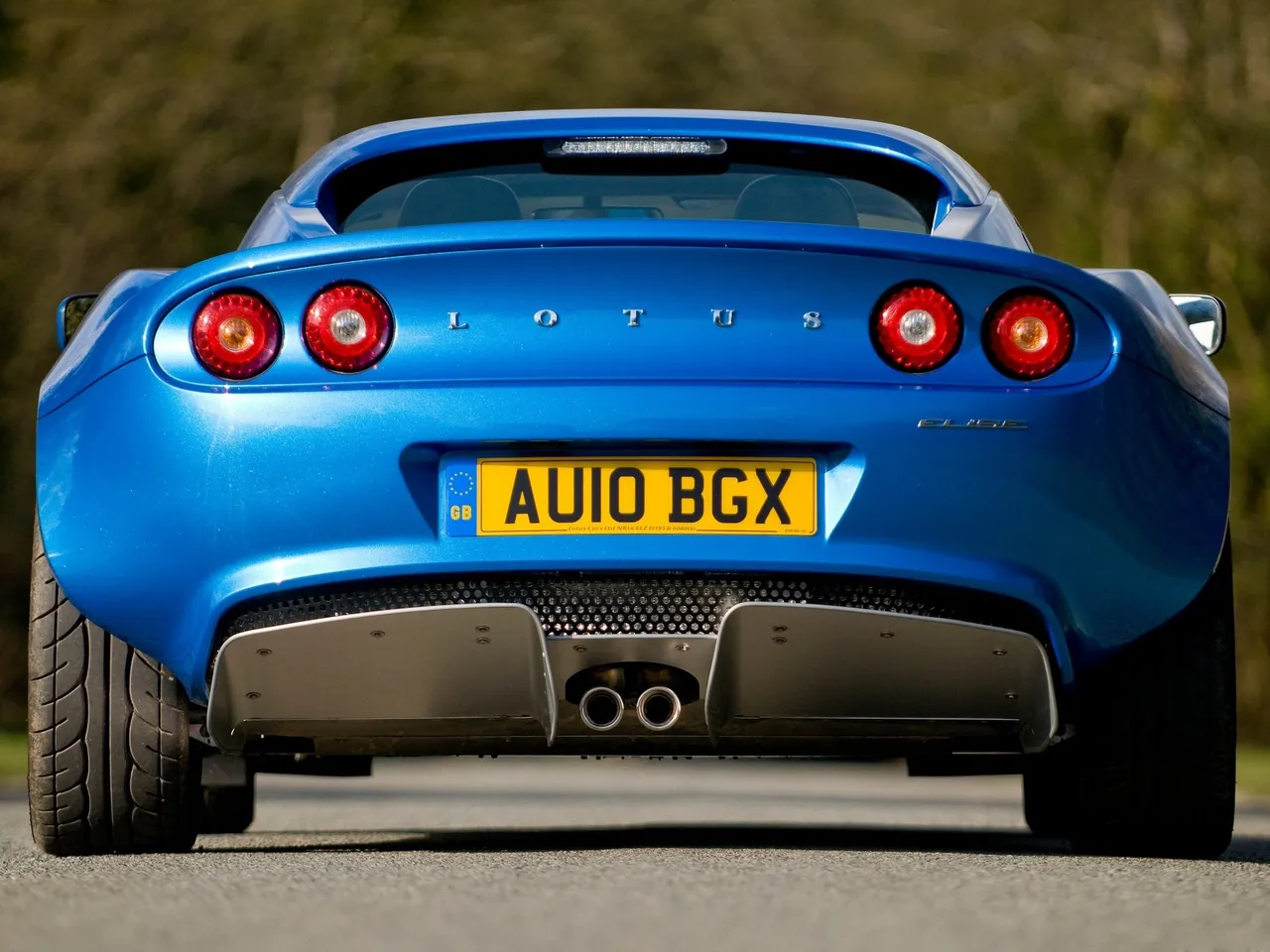 Lotus Elise (2011) – zezadu