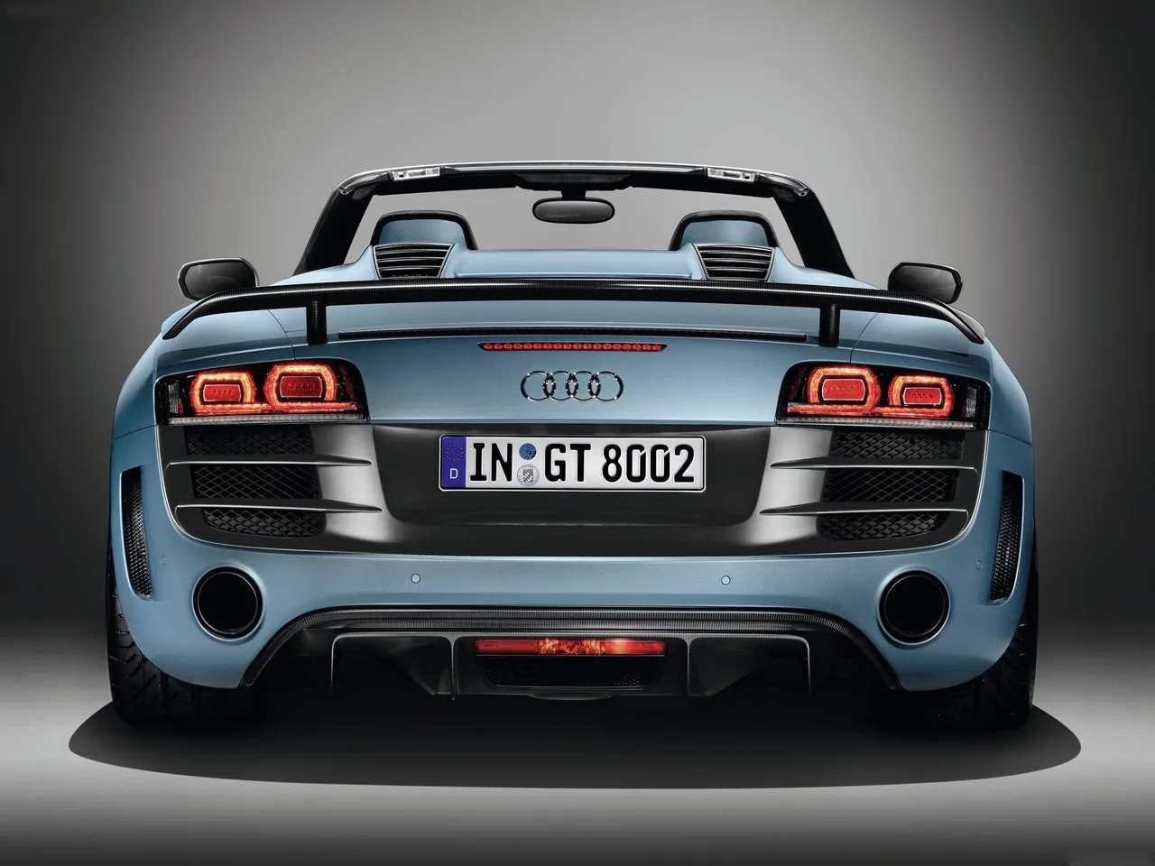 Audi R8 GT Spyder (2012) – zezadu