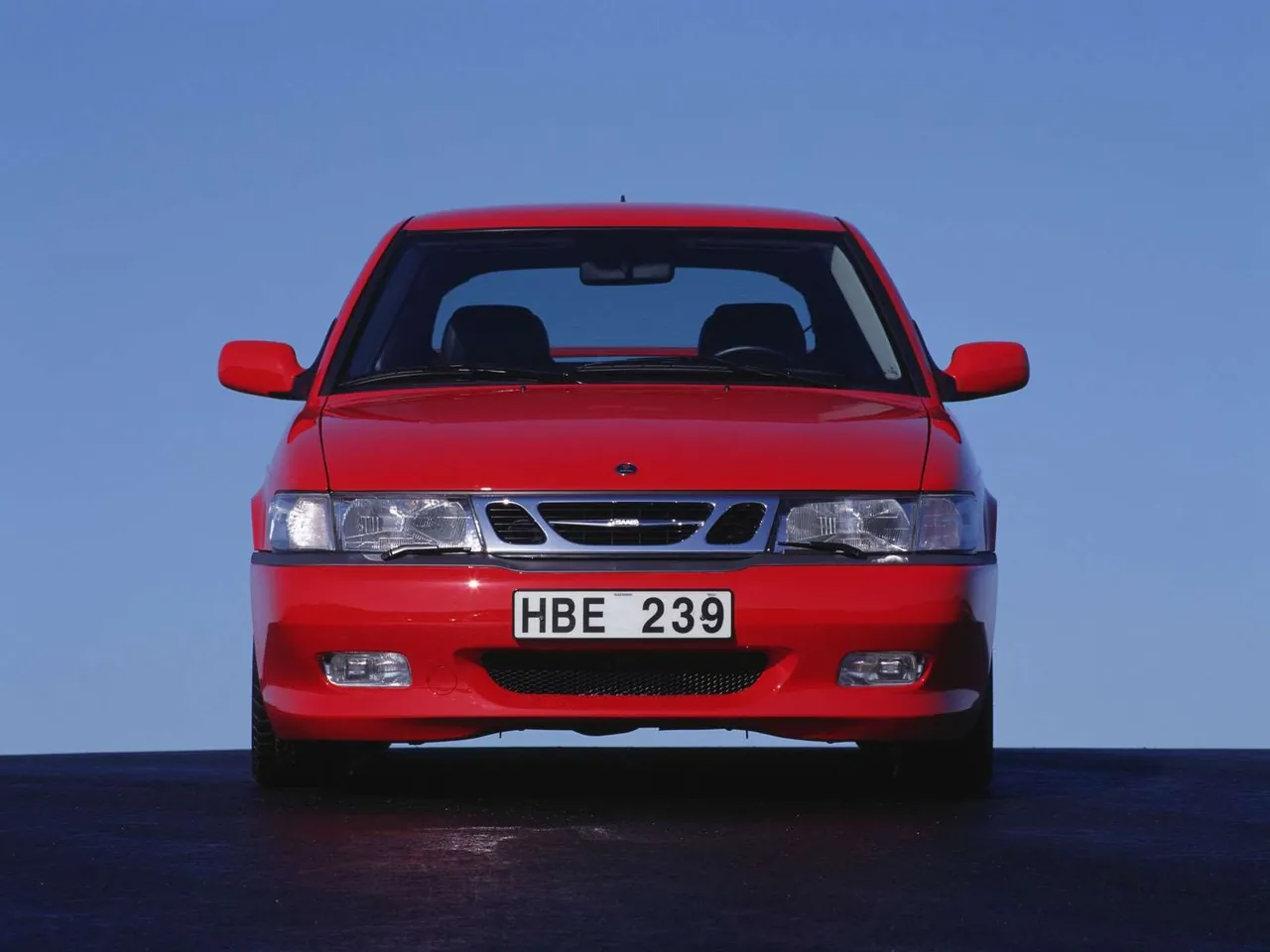 Saab 9-3 Aero Coupe (2001) – zepředu
