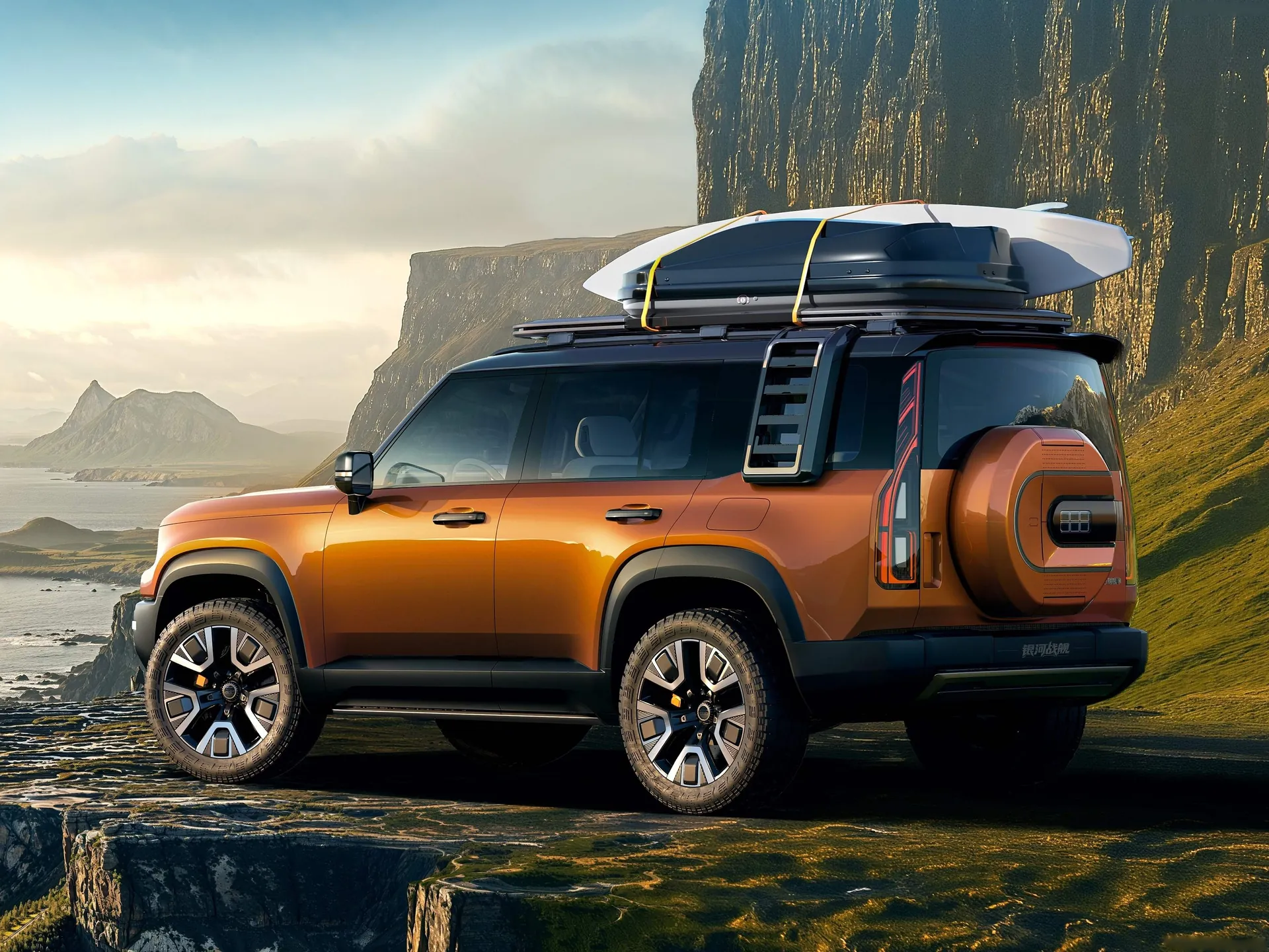 Geely Galaxy Cruiser Concept (2025) – zadní tříčtvrteční pohled