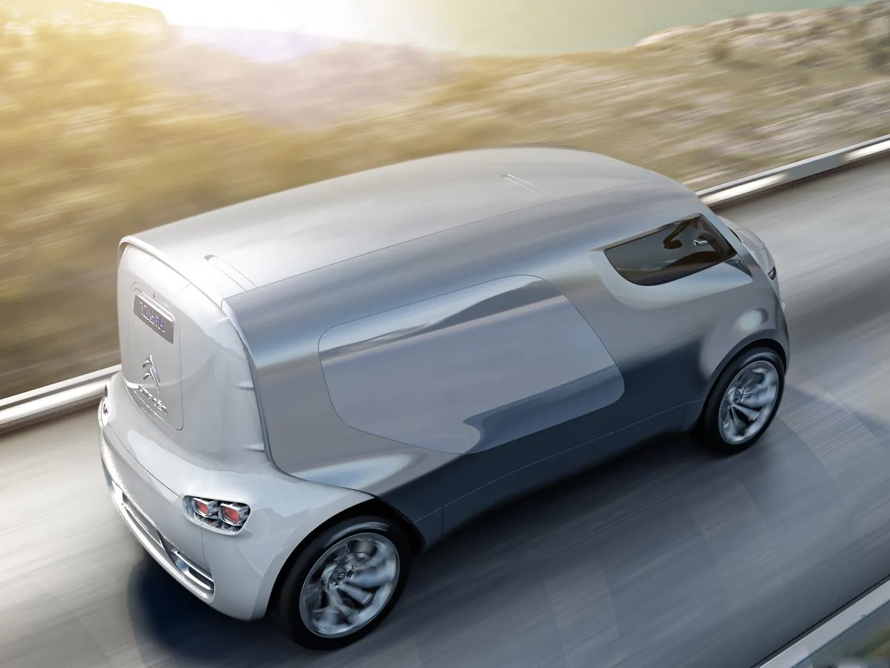 Citroen Tubik Concept (2011) – zadní tříčtvrteční pohled