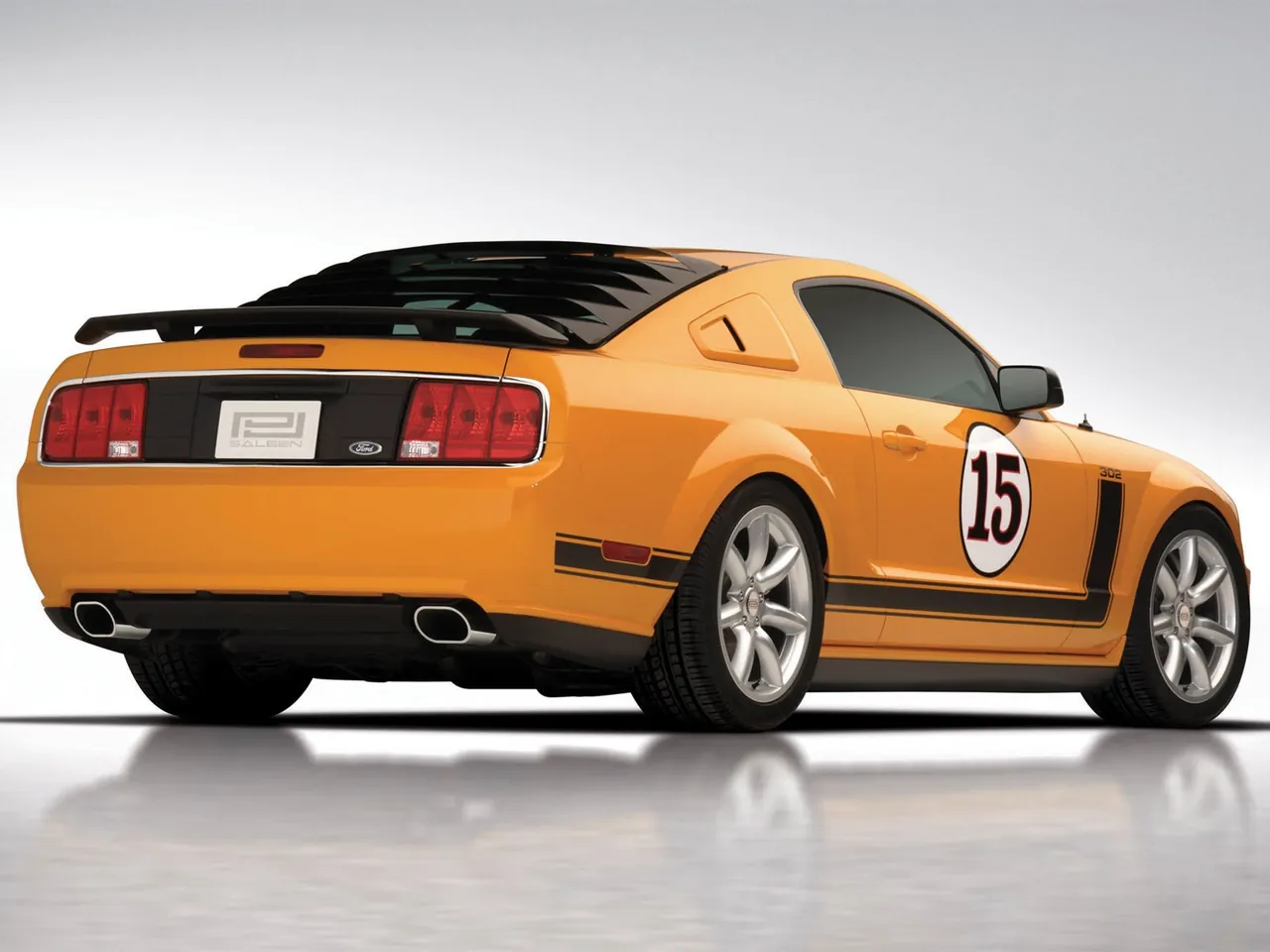 Saleen Ford Mustang 302 Parnelli Jones (2006) - Rear Three-Quarter