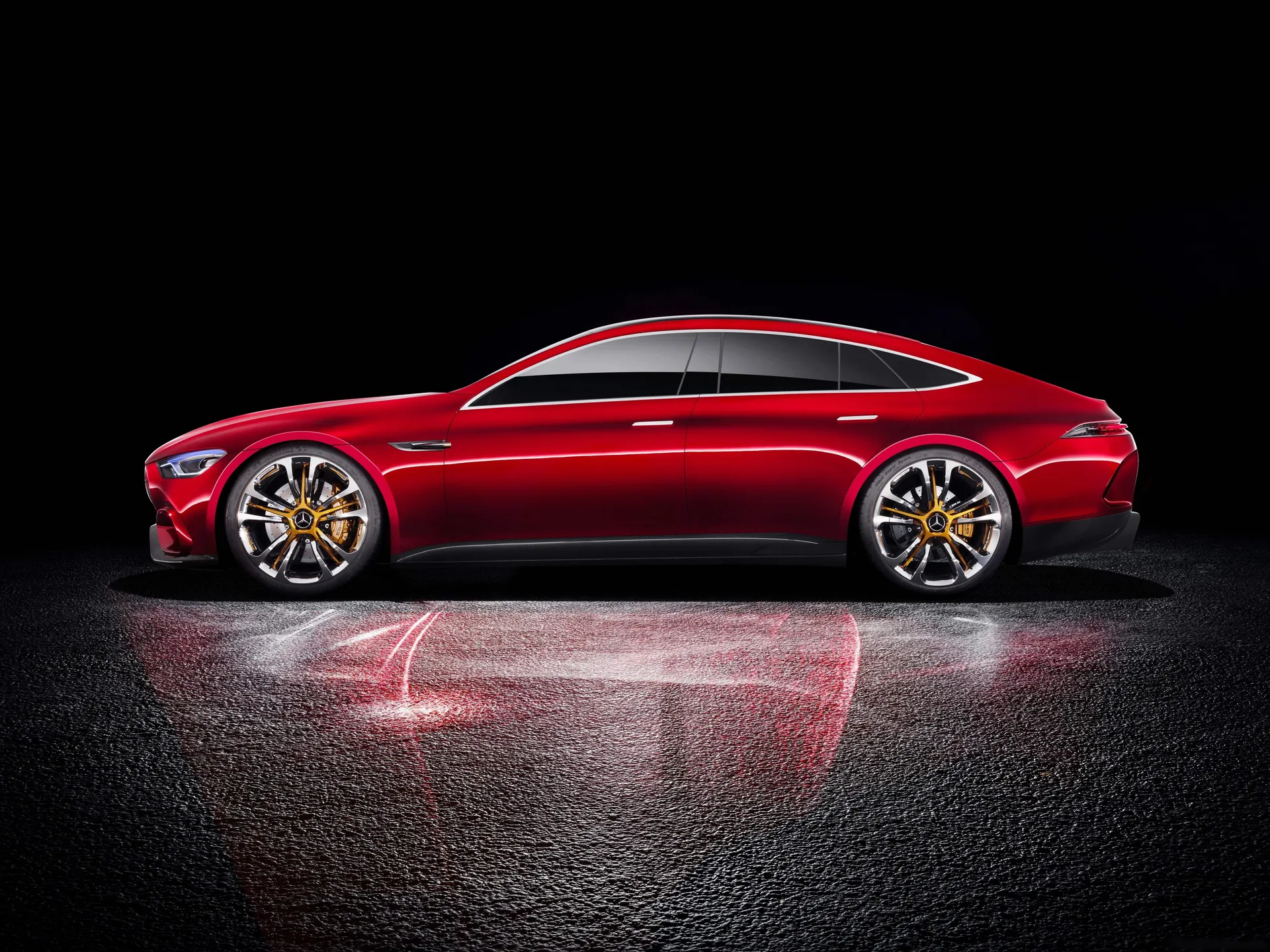 Mercedes-Benz AMG GT Concept (2017) – boční profil