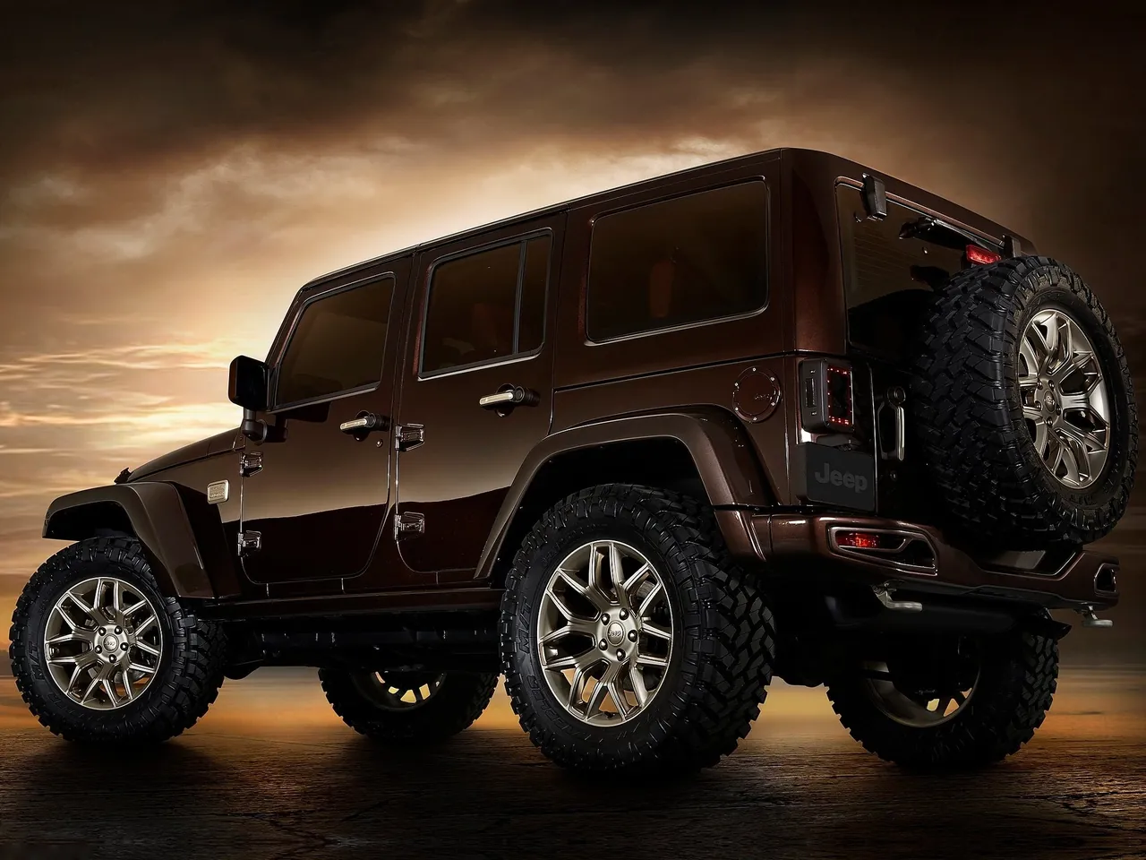 Jeep Wrangler Sundancer Concept (2014) – zadní tříčtvrteční pohled