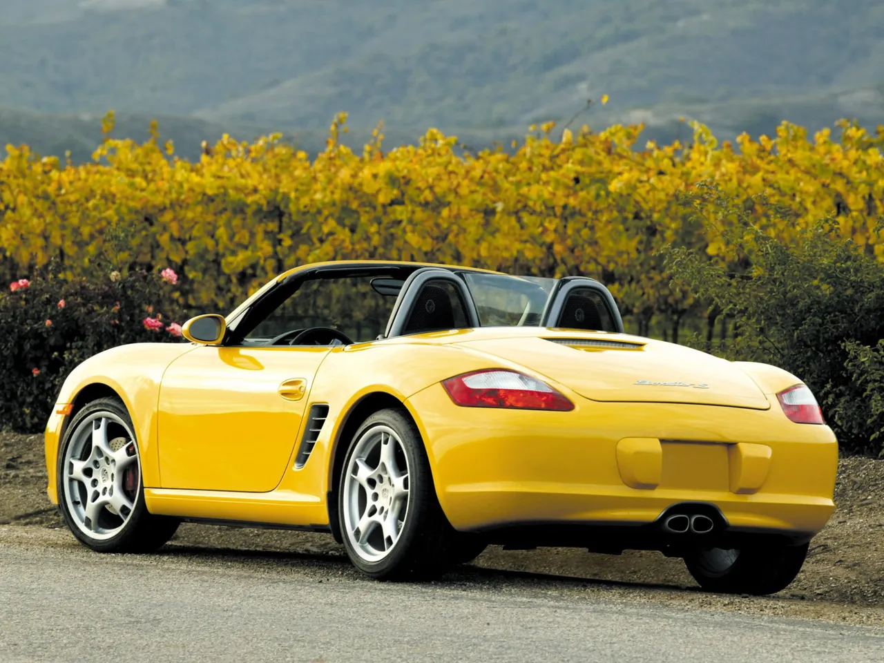 Porsche Boxster S (2005) - Rear Three-Quarter
