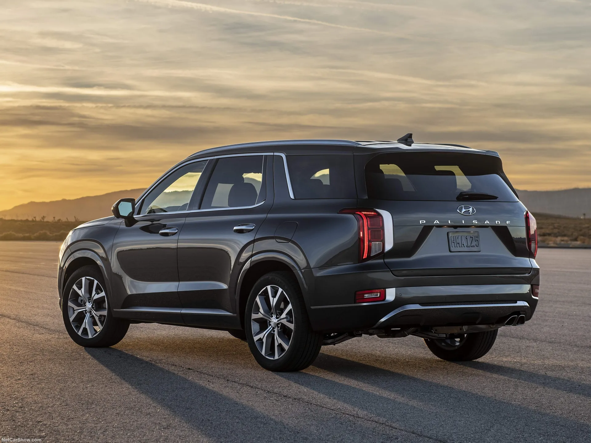 Hyundai Palisade (2020) – zadní tříčtvrteční pohled