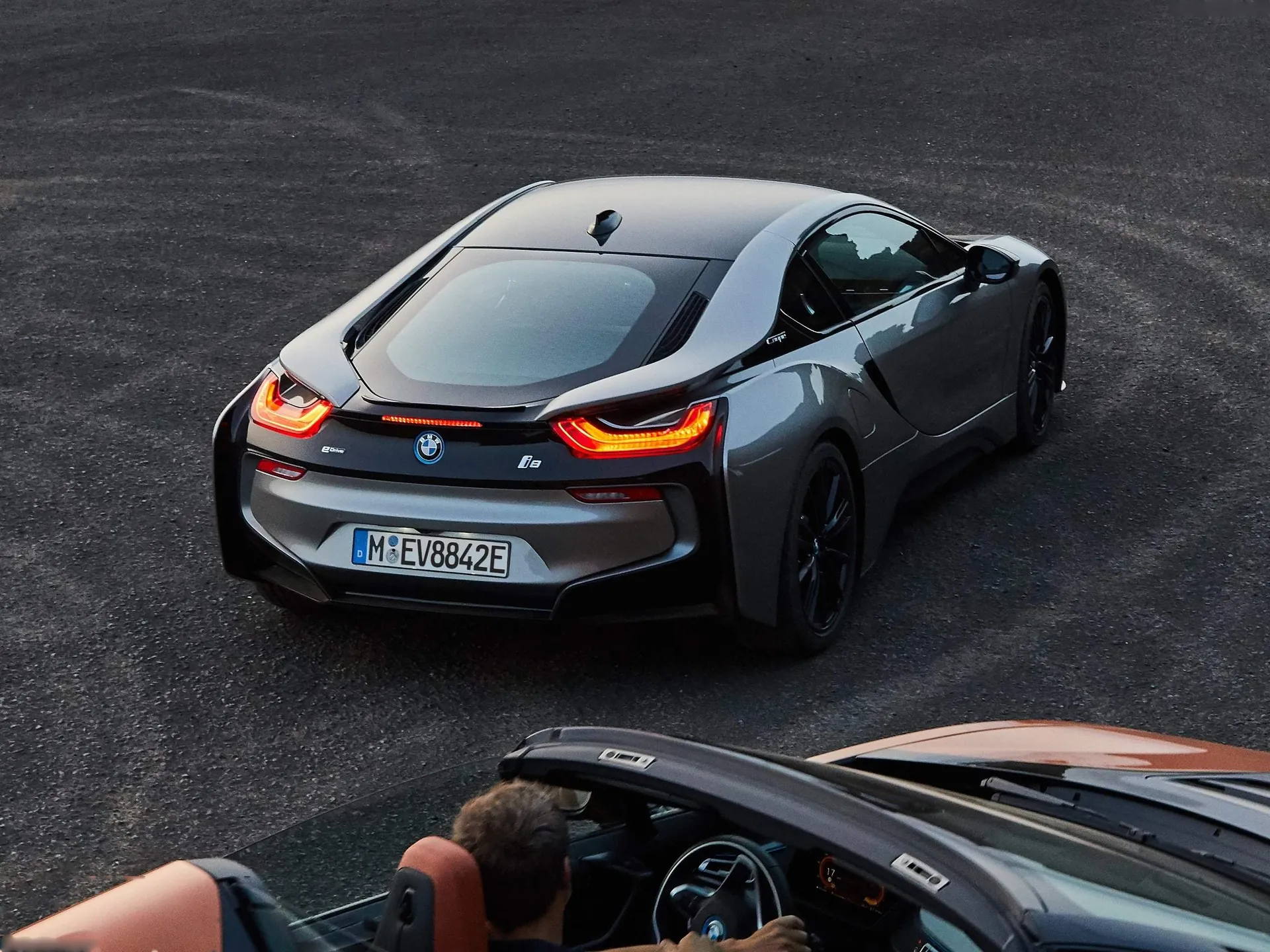 BMW i8 Coupe (2019) - Rear Three-Quarter