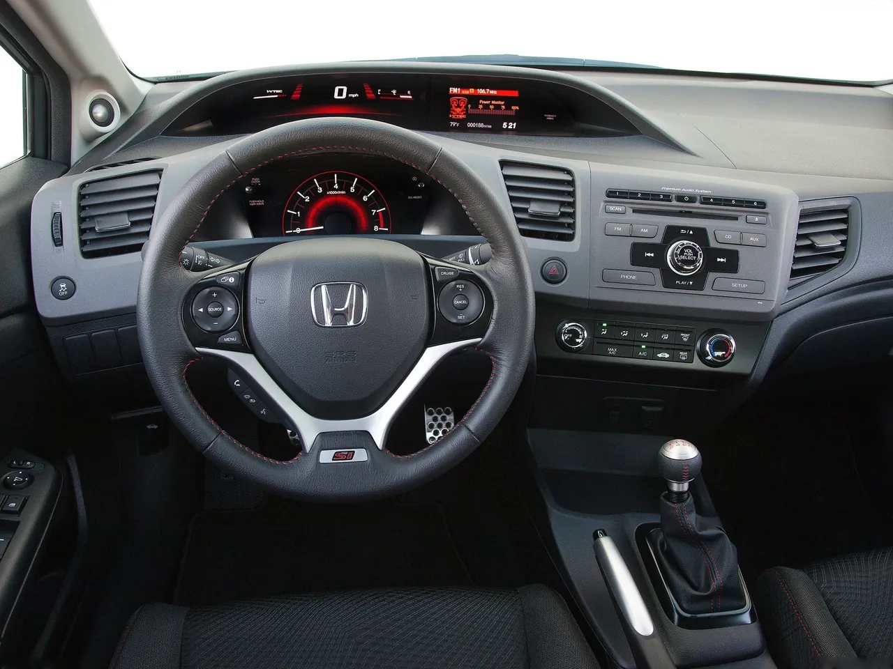 Honda Civic Si Sedan (2012) – interiér
