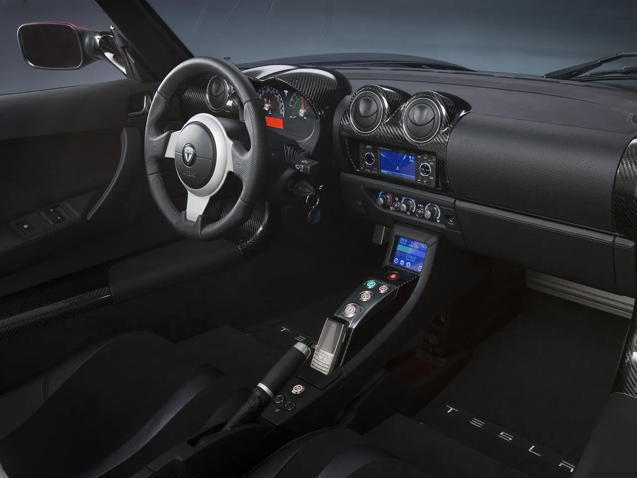Tesla Roadster TAG Heuer (2010) – interiér