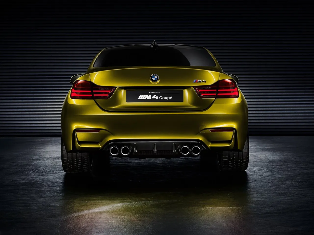 BMW M4 Coupe Concept (2013) – zezadu