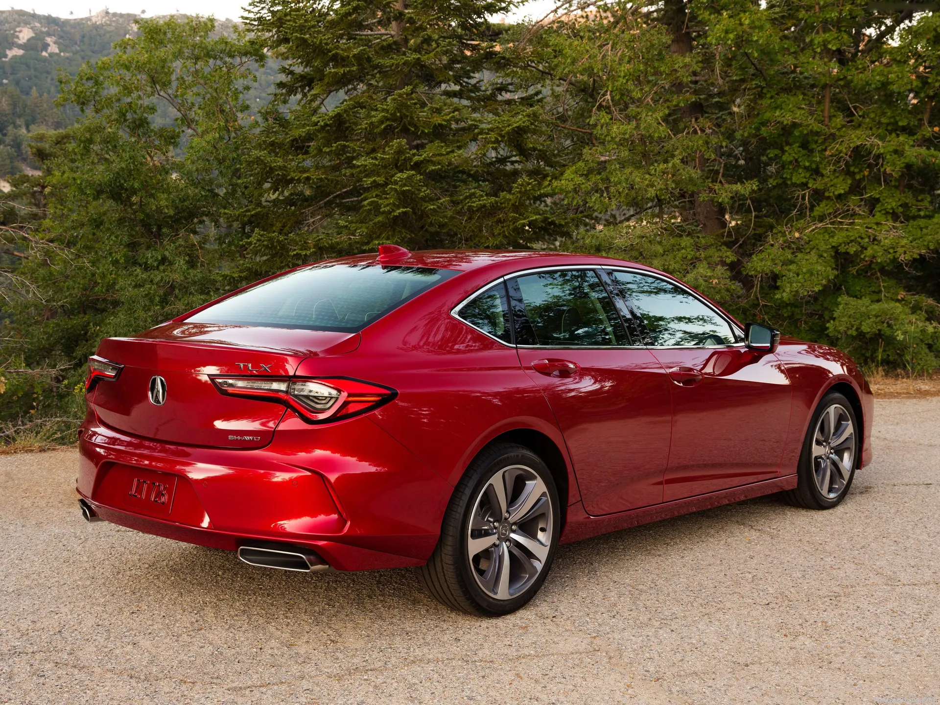 Acura TLX (2021) - Rear Three-Quarter