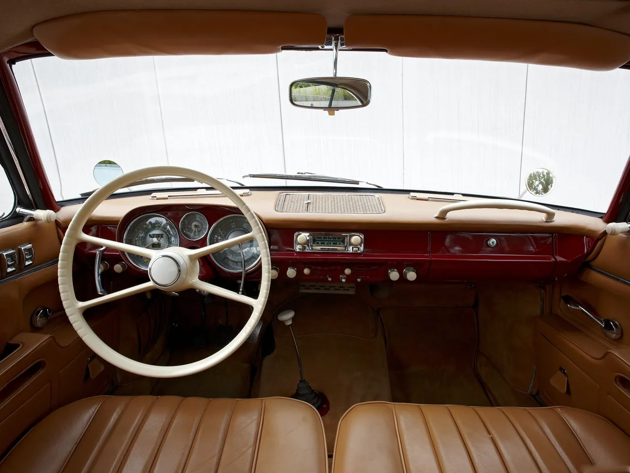 BMW 503 Coupe (1956) – interiér