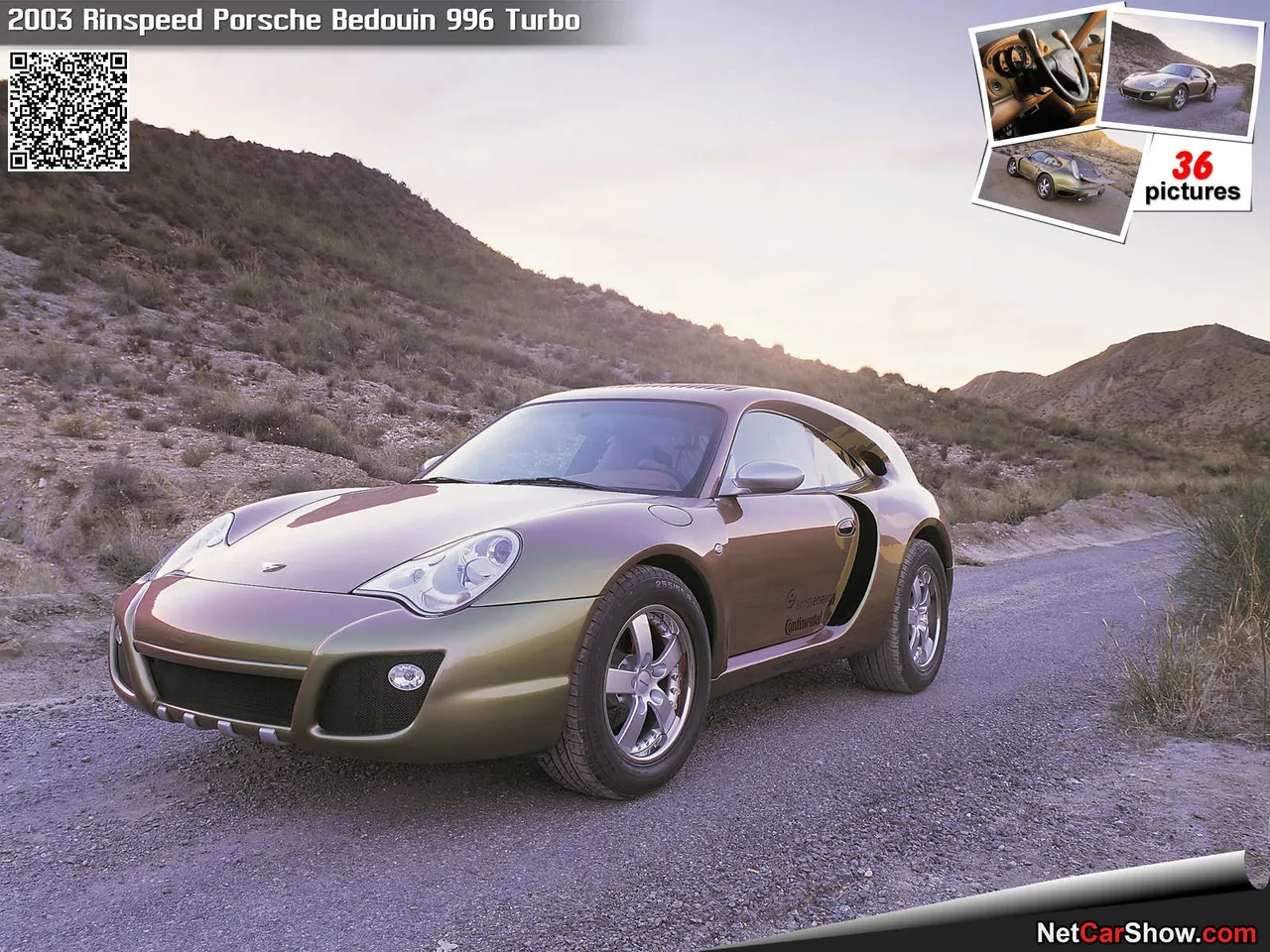 Rinspeed Porsche Bedouin 996 Turbo (2003)