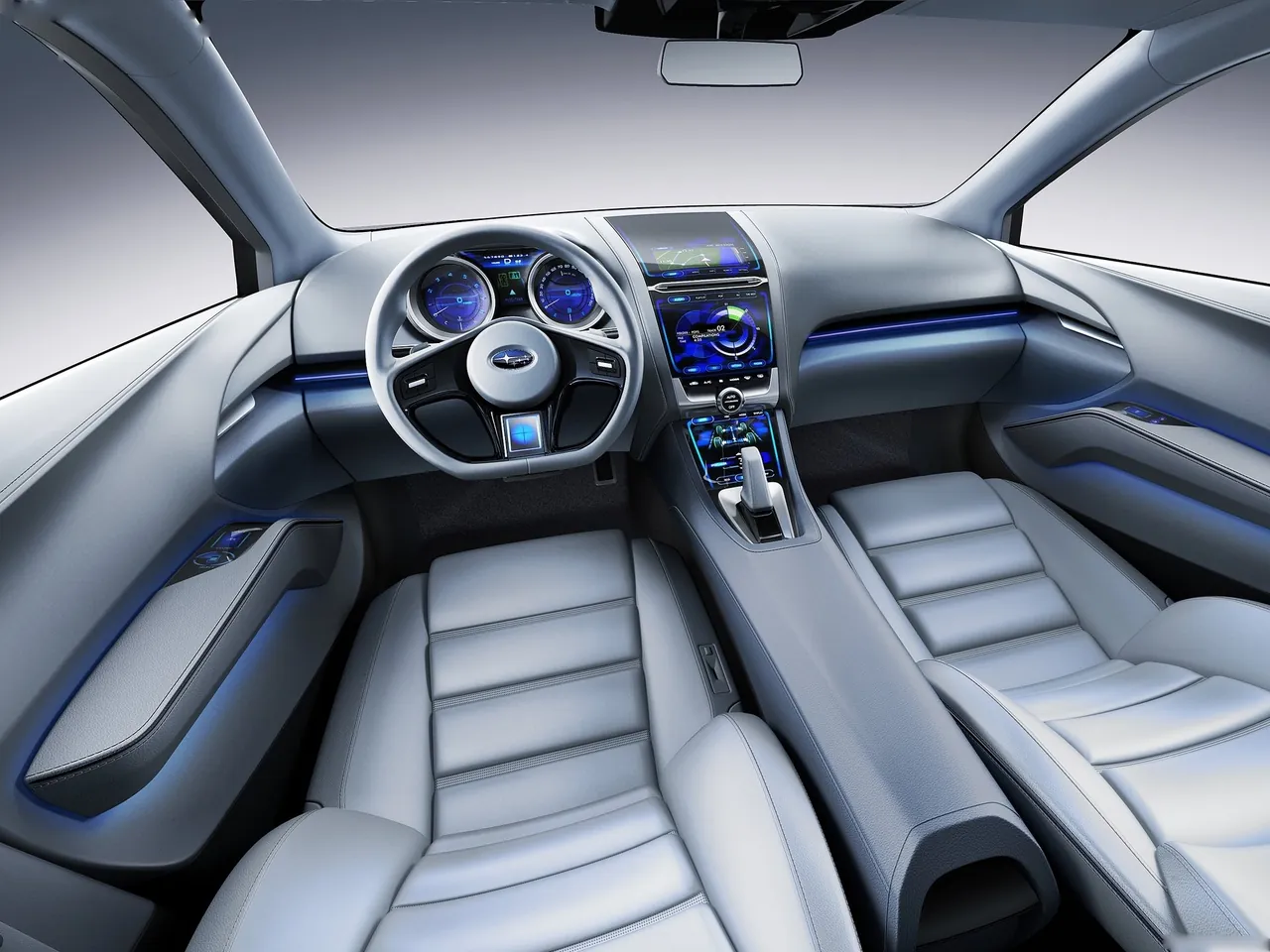 Subaru Impreza Concept (2010) – interiér