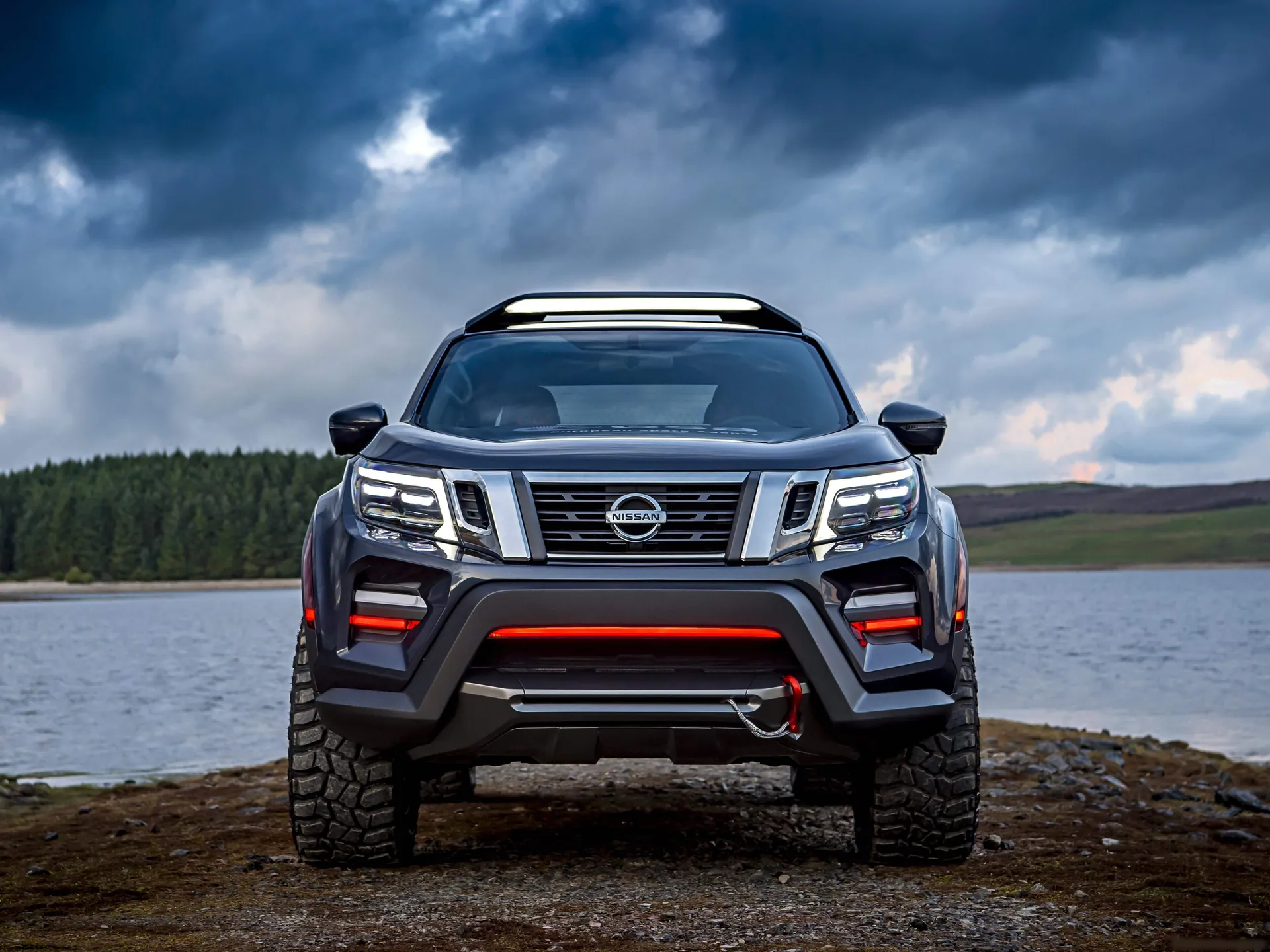 Nissan Navara Dark Sky Concept (2018) – zepředu