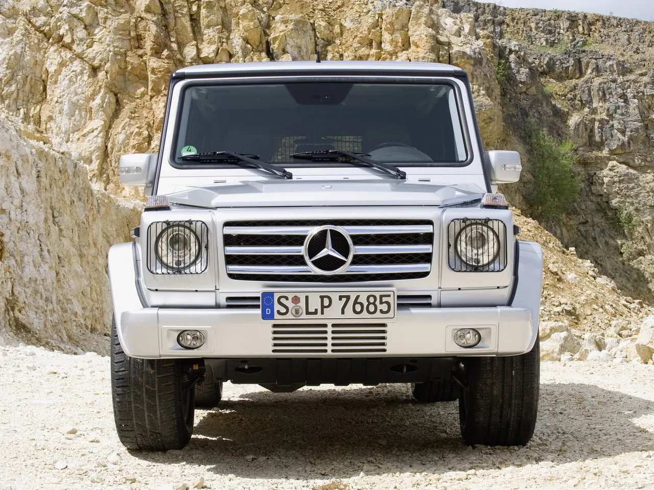 Mercedes-Benz G55 AMG (2009) – zepředu