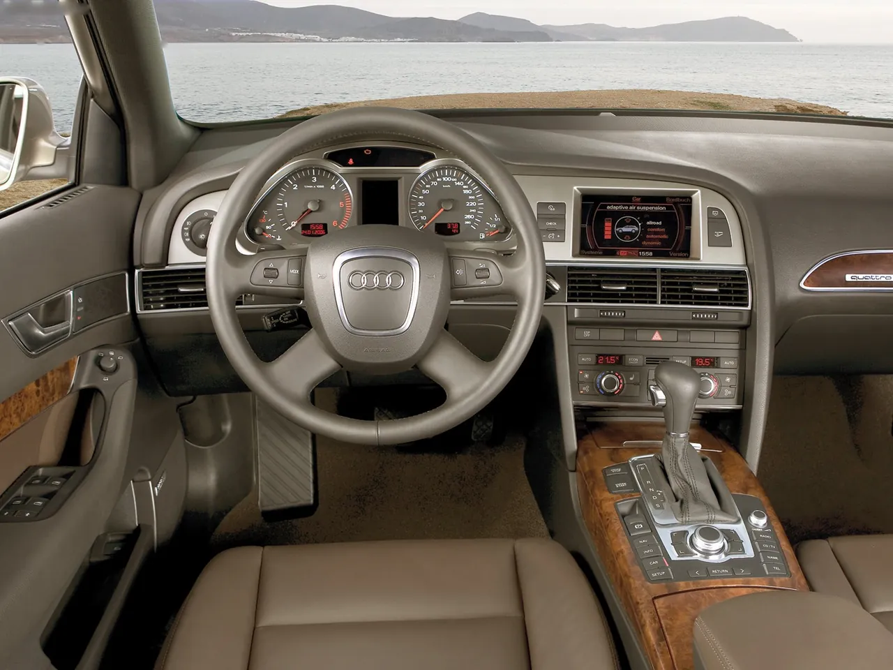 Audi A6 allroad quattro (2006) – interiér
