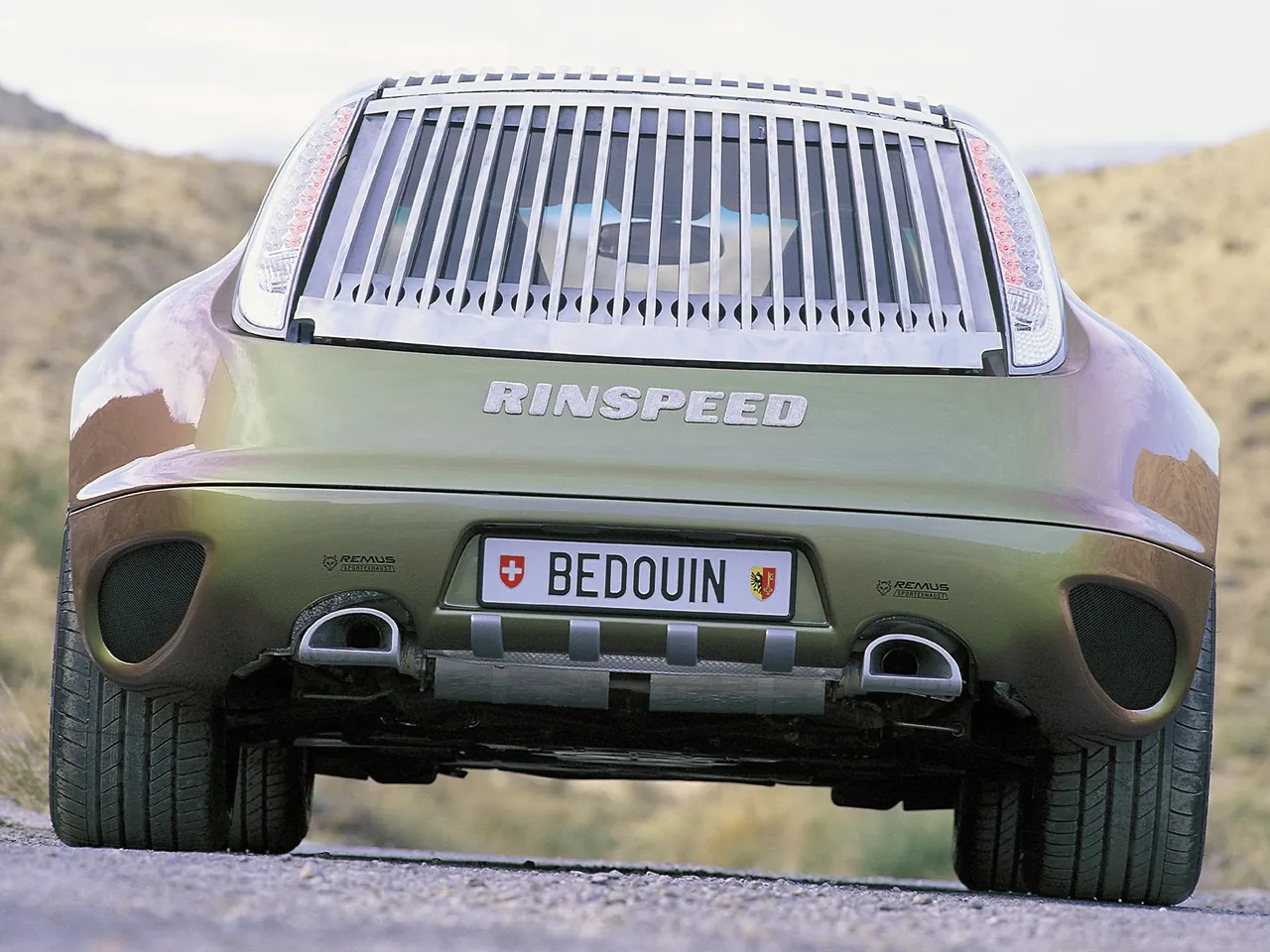 Rinspeed Porsche Bedouin 996 Turbo (2003) – zezadu