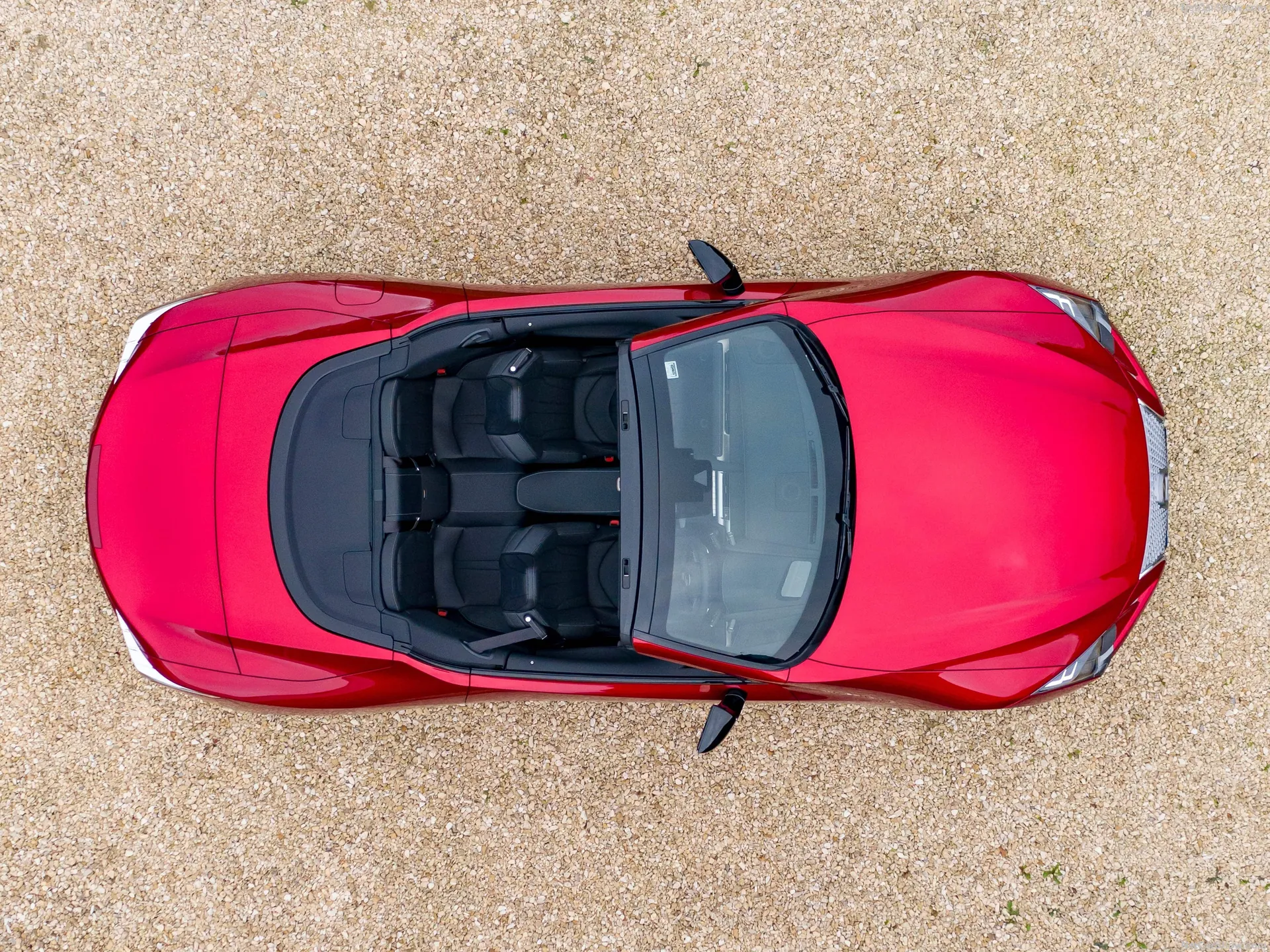 Lexus LC Convertible [UK] (2021) – pohled shora