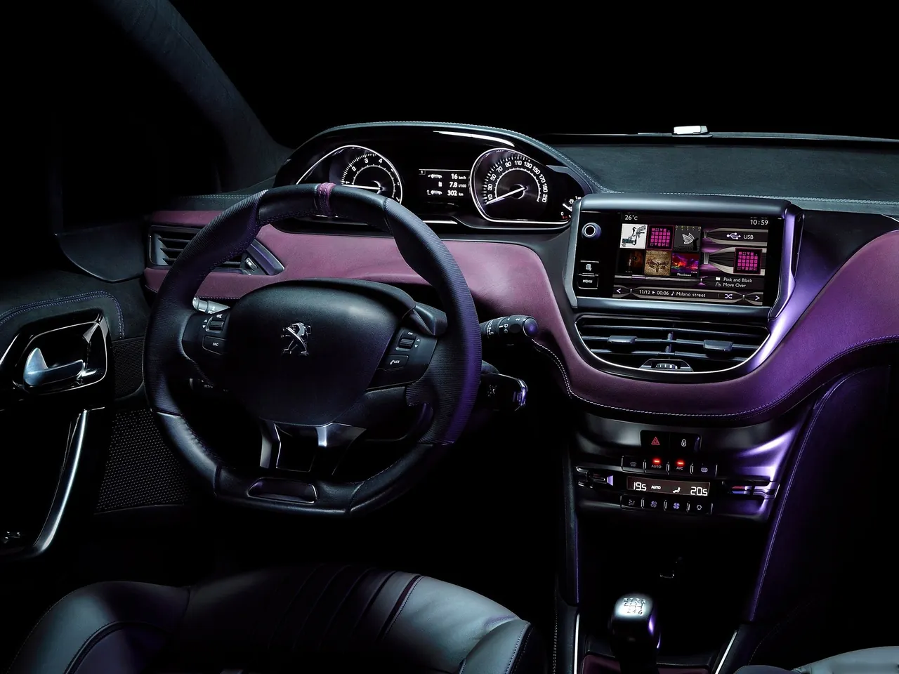 Peugeot 208 XY Concept (2012) – interiér