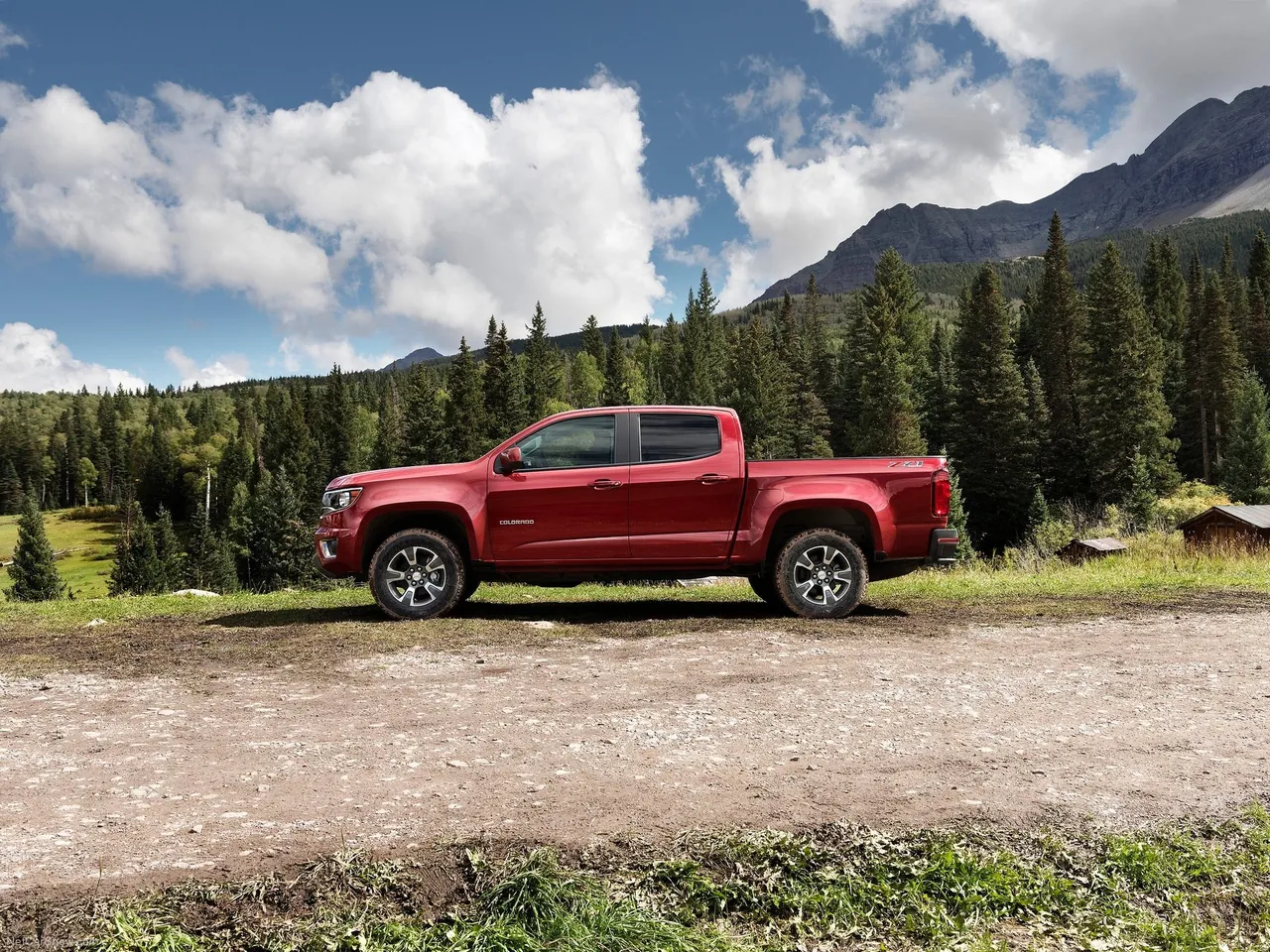 Chevrolet Colorado (2015) – boční profil