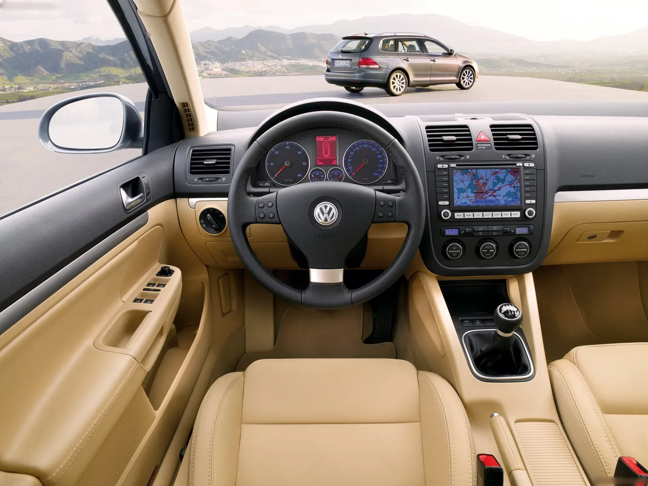 Volkswagen Golf Variant (2008) – interiér