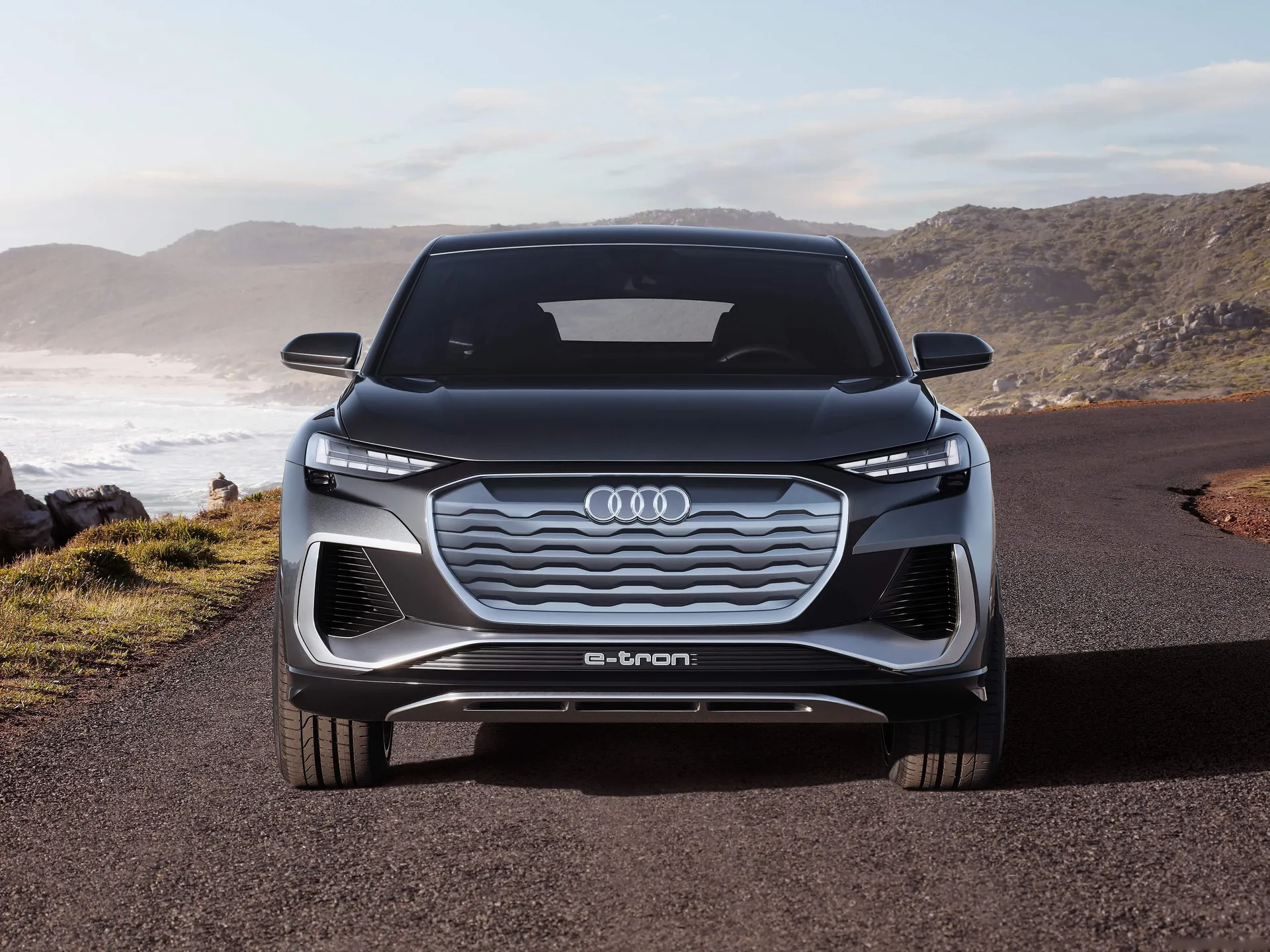 Audi Q4 Sportback e-tron Concept (2020) – zepředu