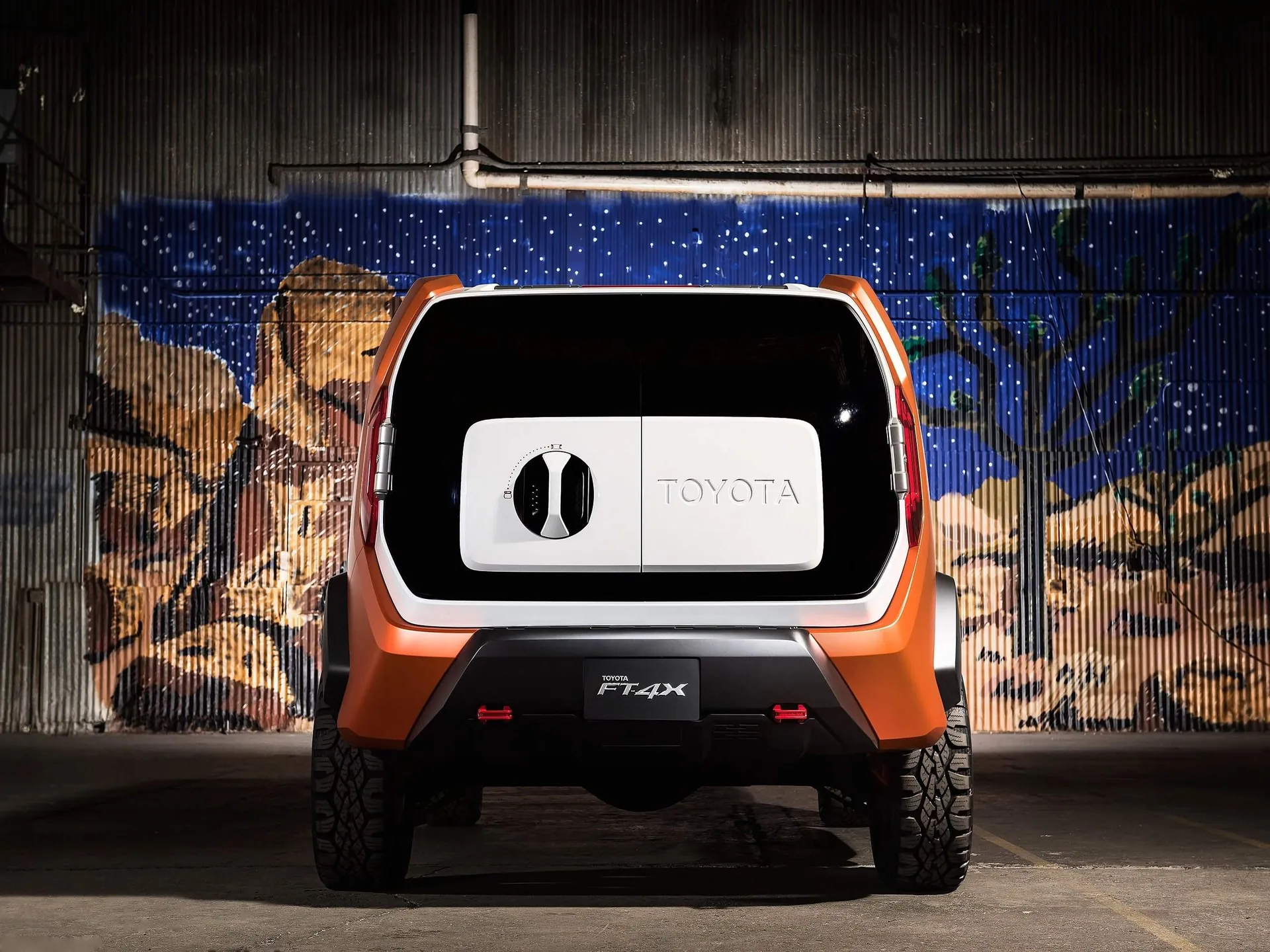 Toyota FT-4X Concept (2017) – zezadu
