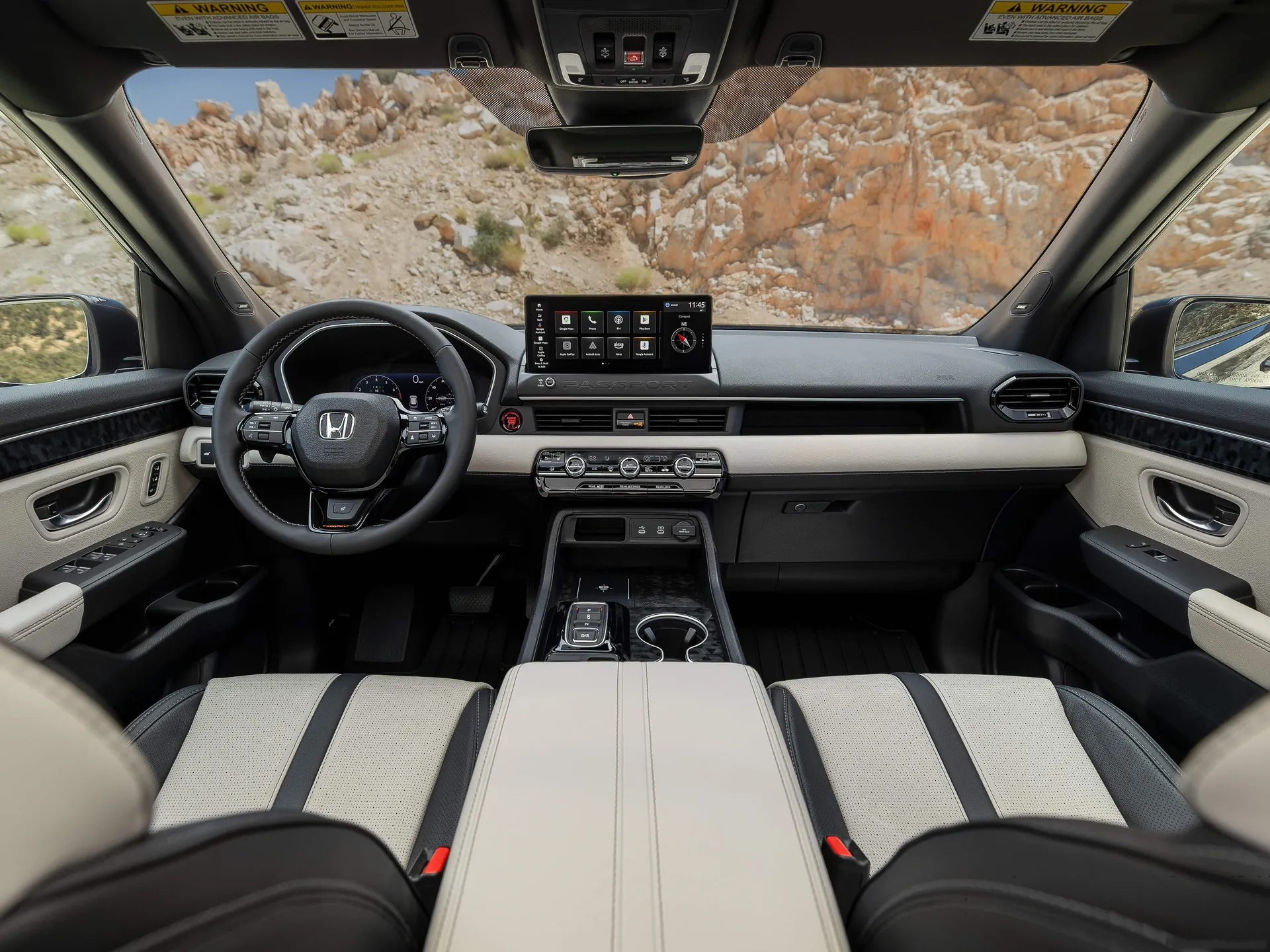 Honda Passport TrailSport (2027) – interiér