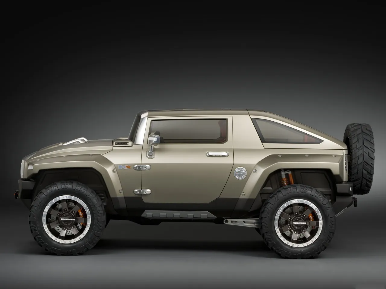 Hummer HX Concept (2008) – boční profil