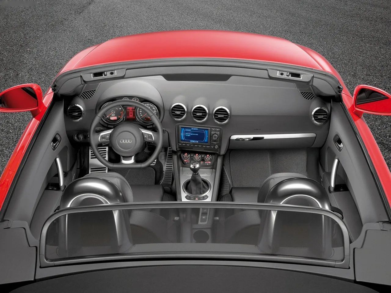 Audi TT Roadster 2.0 TFSI (2007) – interiér