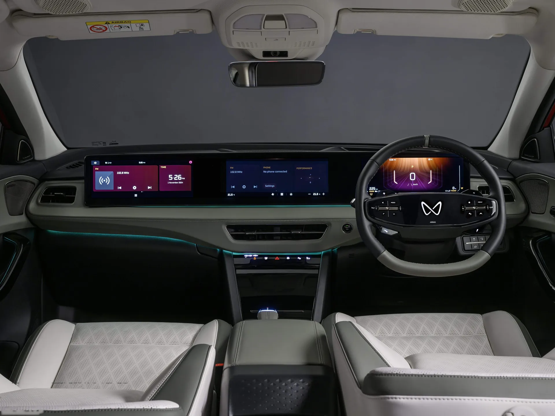 Mahindra XEV 9e (2025) – interiér