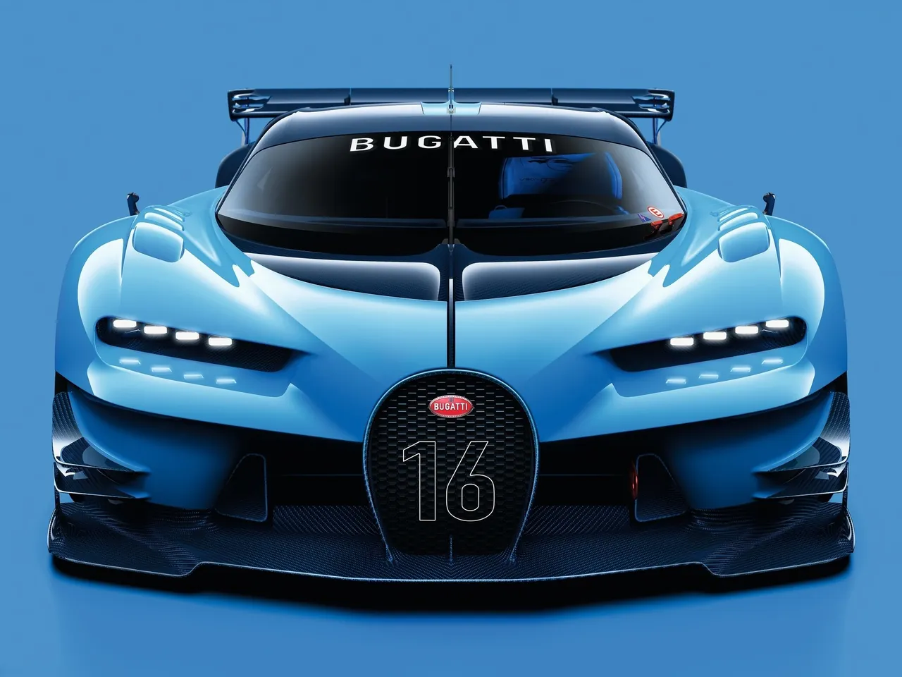 Bugatti Vision Gran Turismo Concept (2015) – zepředu