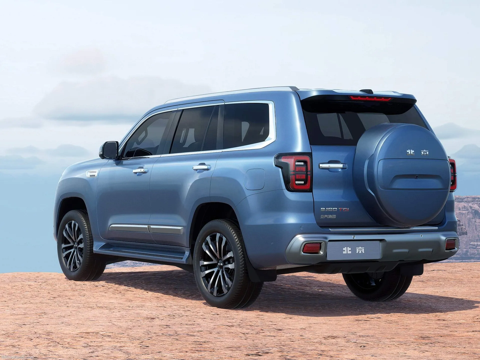 BAIC Beijing BJ60 (2023) – zadní tříčtvrteční pohled