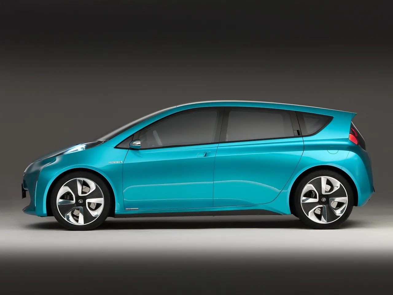 Toyota Prius C Concept (2011) – boční profil