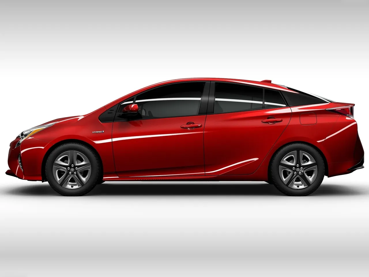 Toyota Prius (2016) – boční profil