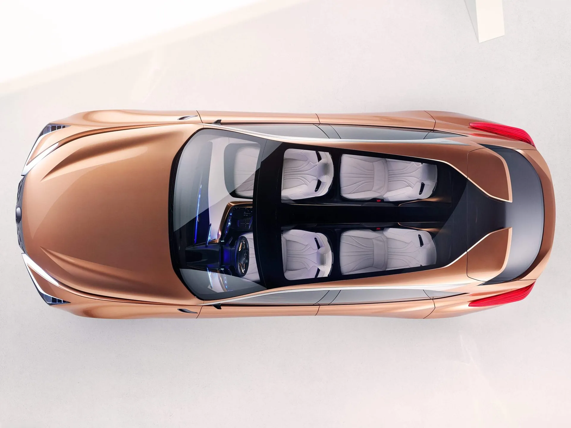 Lexus LF-1 Limitless Concept (2018) – pohled shora