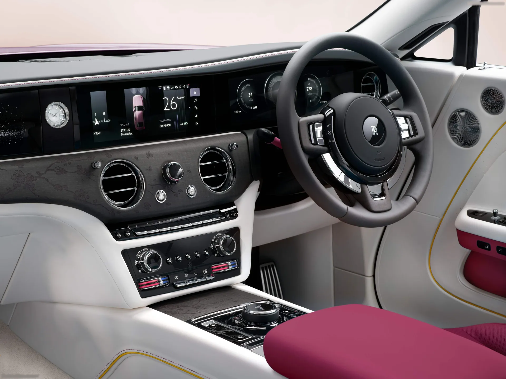 Rolls-Royce Spectre Inspired by Primavera (2026) – interiér