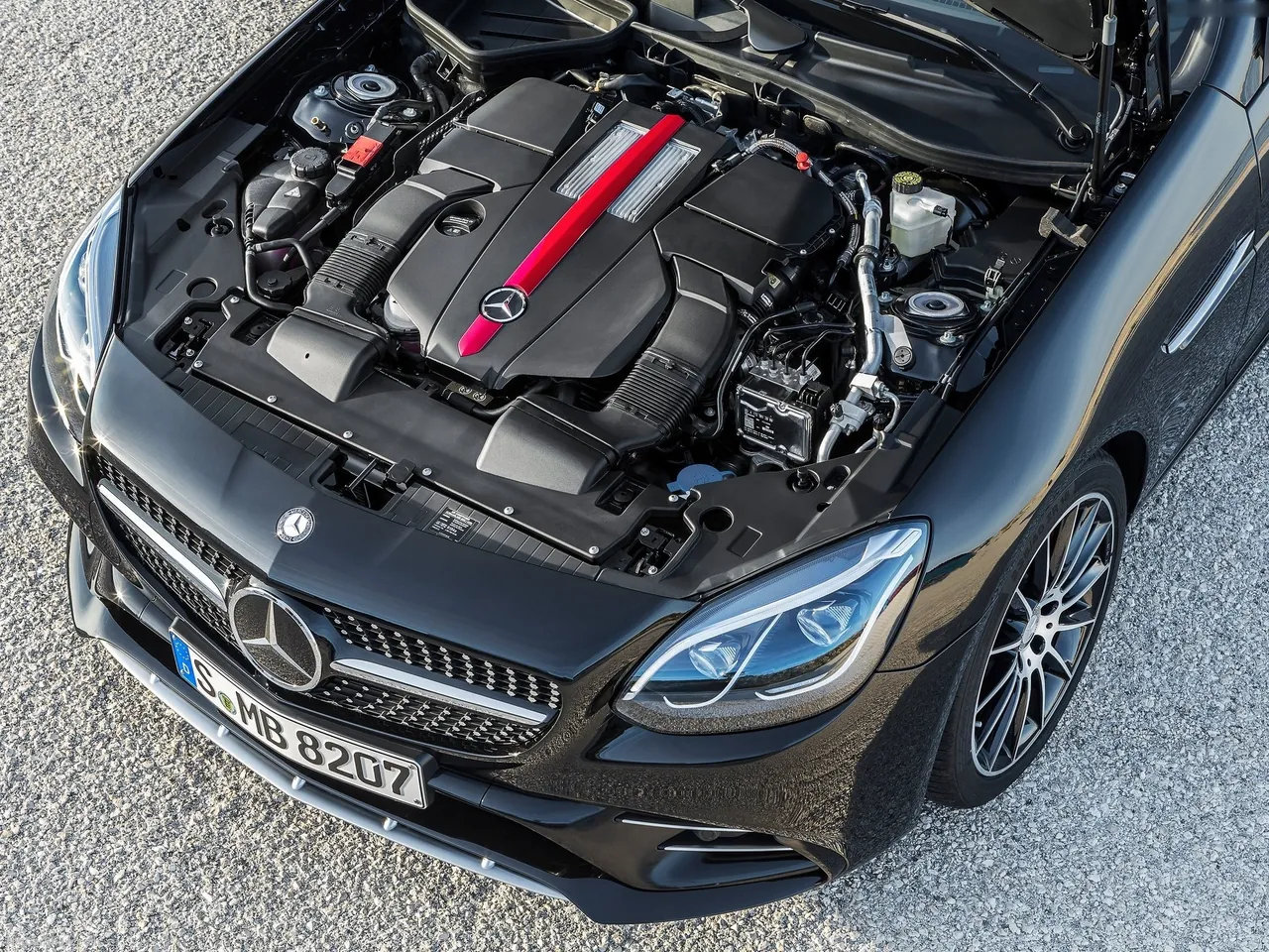 Mercedes-Benz SLC43 AMG (2017) - Engine Bay