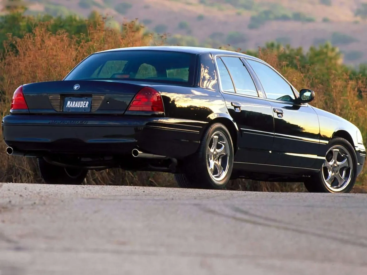Mercury Marauder Concept (2002) – zadní tříčtvrteční pohled