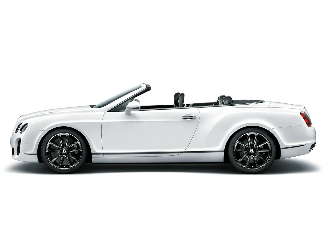 Bentley Continental Supersports Convertible (2011) – boční profil
