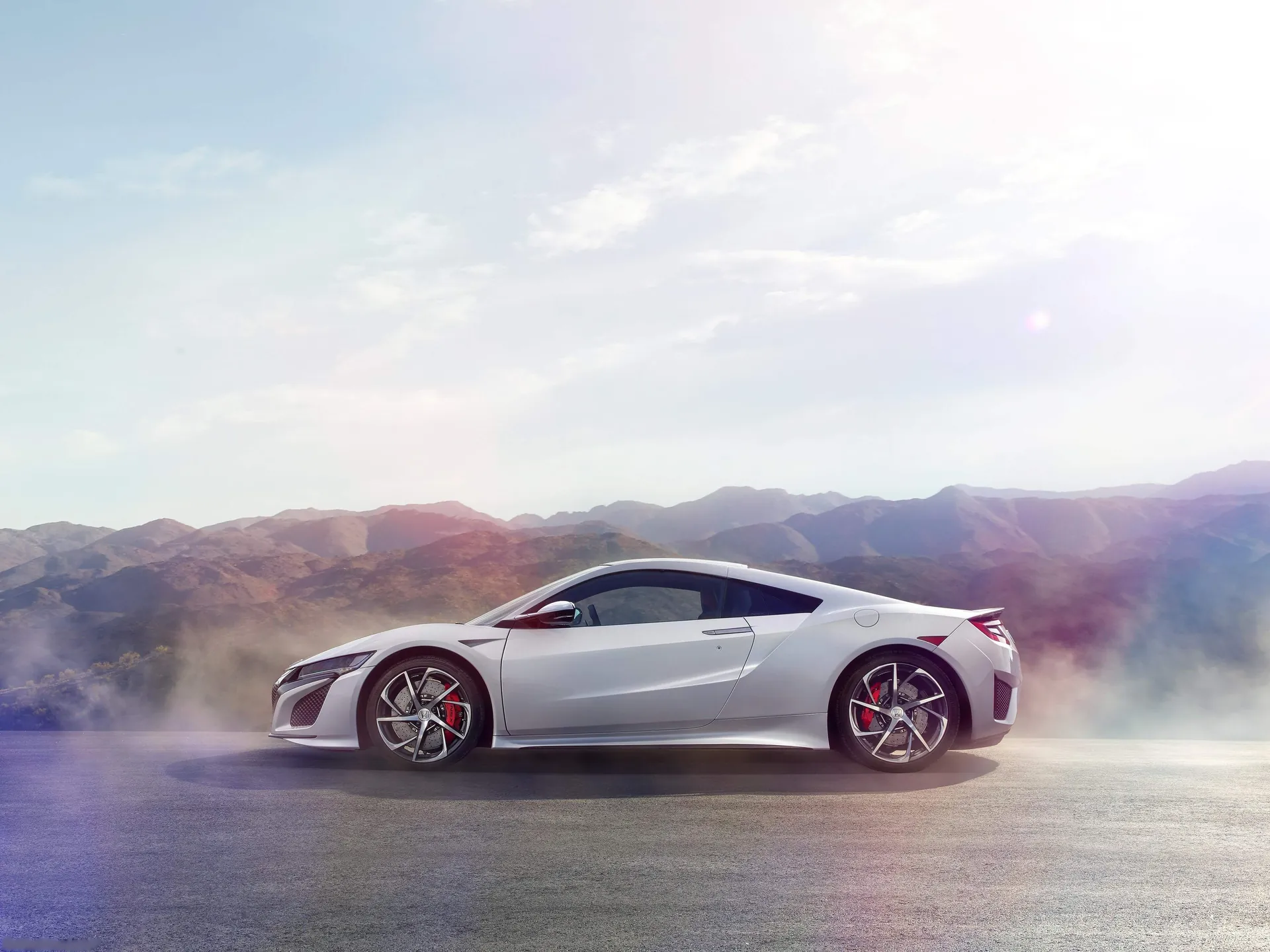 Honda NSX (2017) - Side Profile