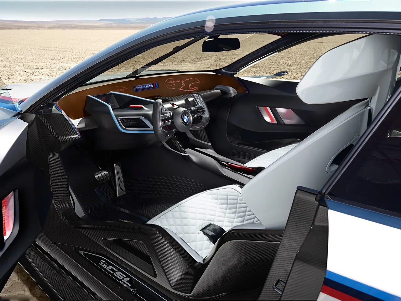 BMW 3.0 CSL Hommage R Concept (2015) – interiér