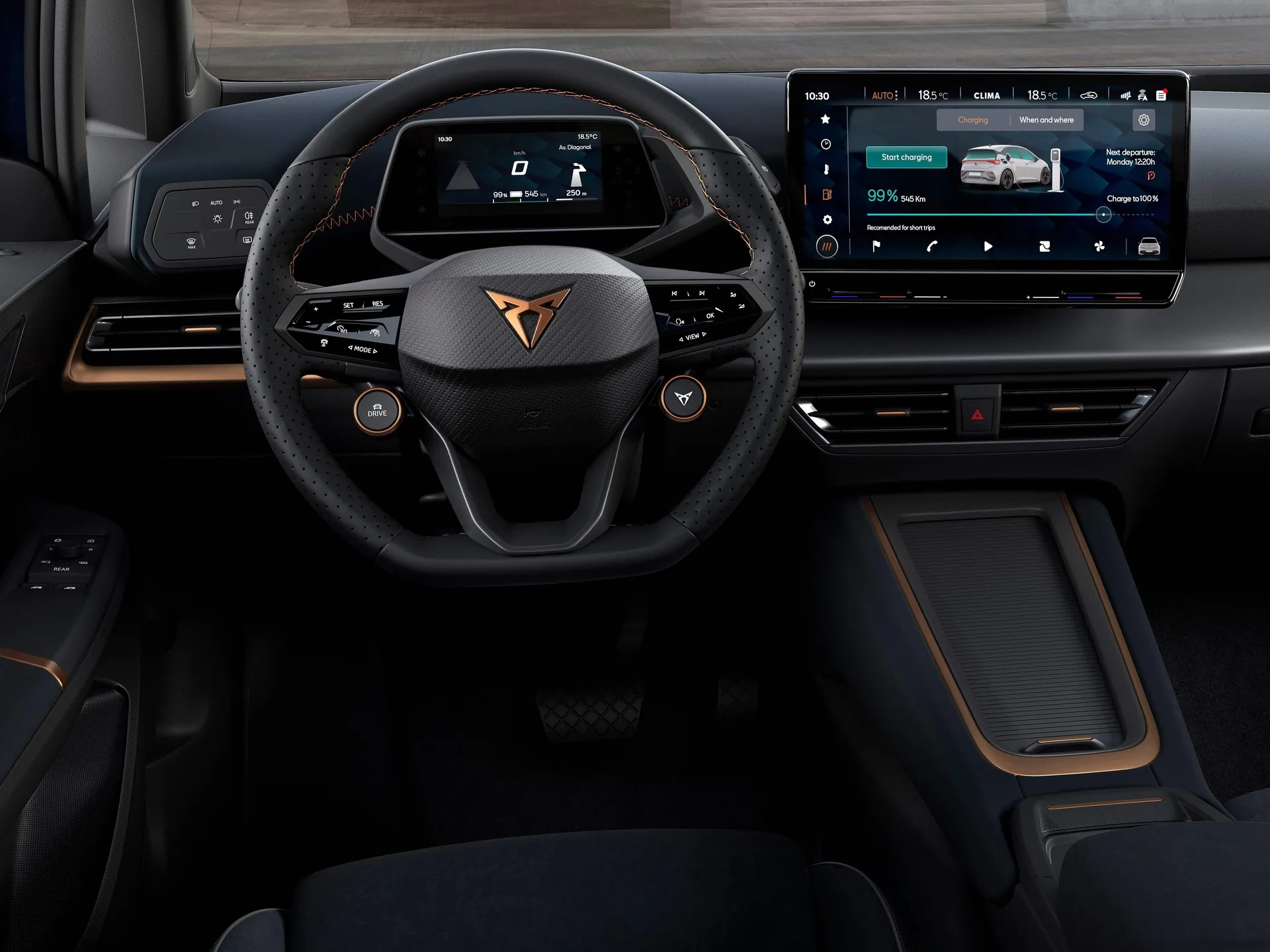 Cupra Born (2022) – interiér