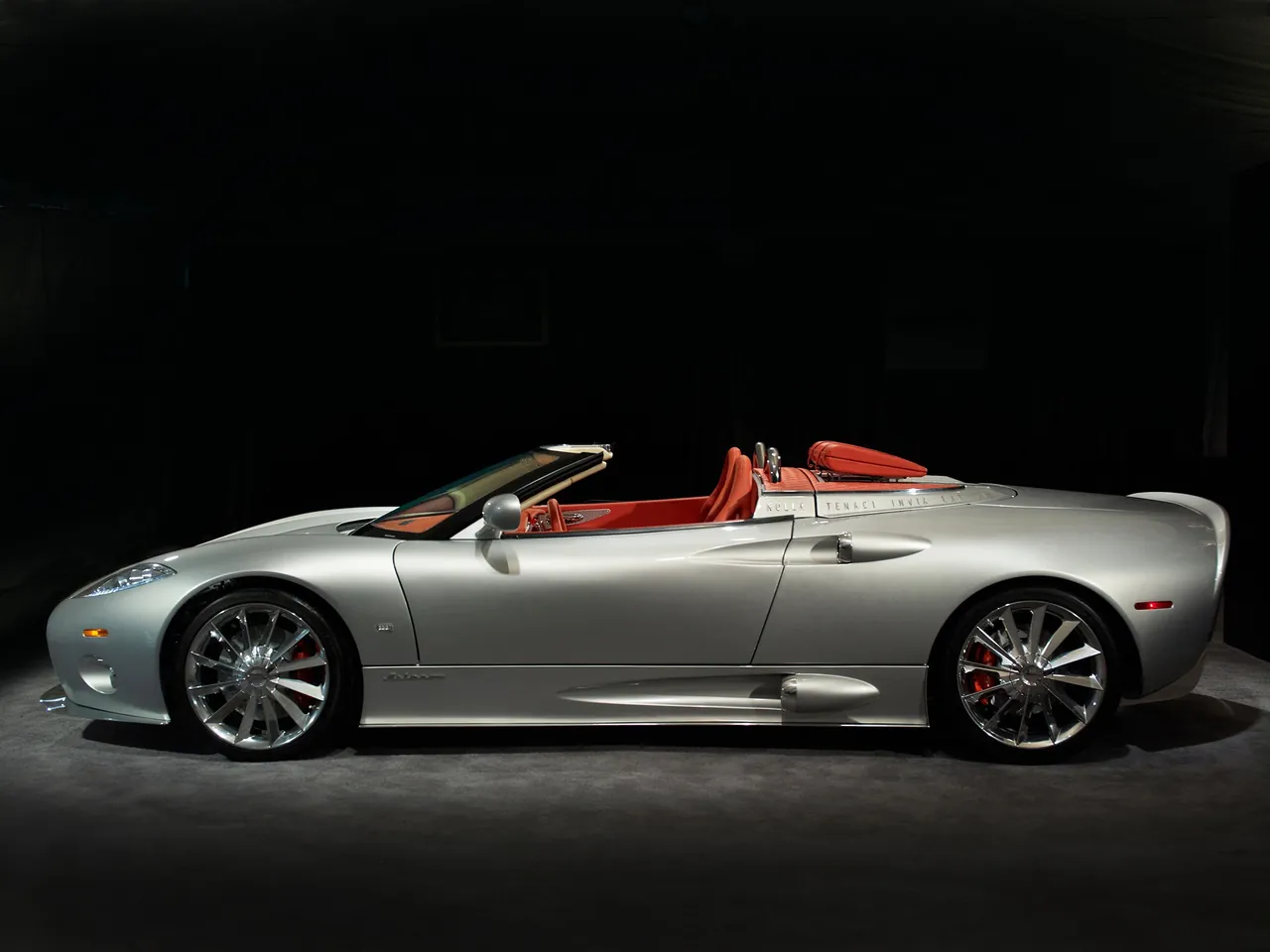 Spyker C8 Aileron Spyder (2010) - Side Profile