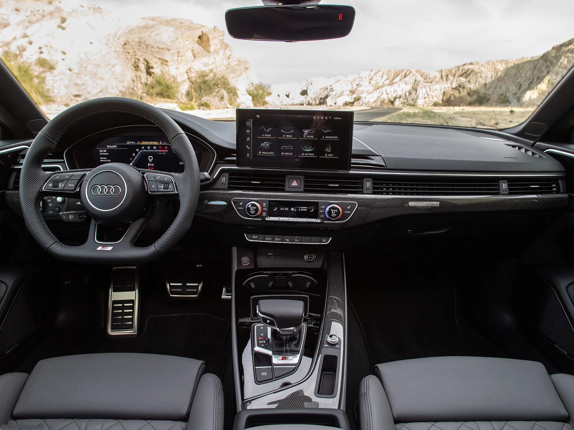 Audi S5 Sportback [US] (2020) – interiér
