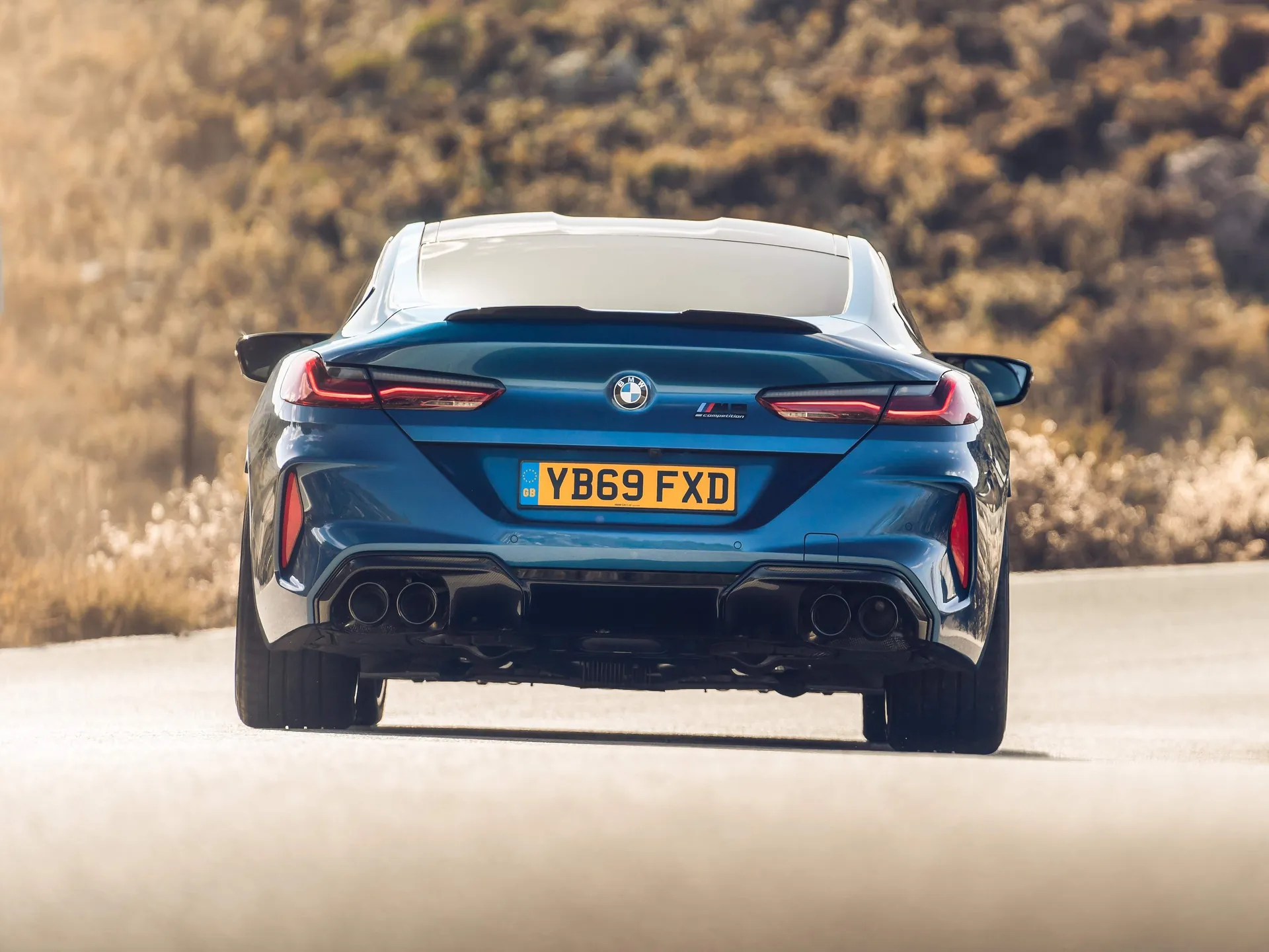 BMW M8 Competition Coupe [UK] (2020) - Rear